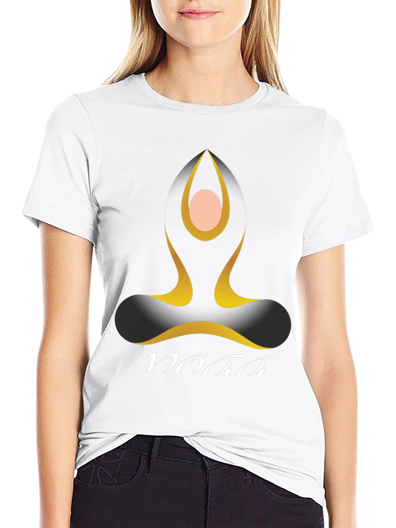 Yoga Graphic T-Shirt - Meditative Style