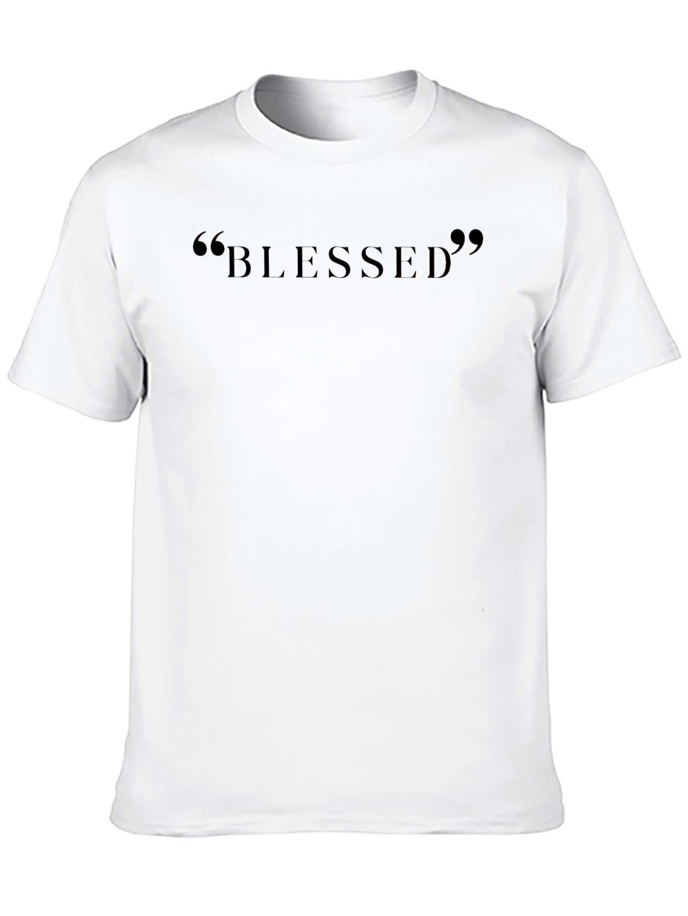 Mens Blessed Black T-Shirt