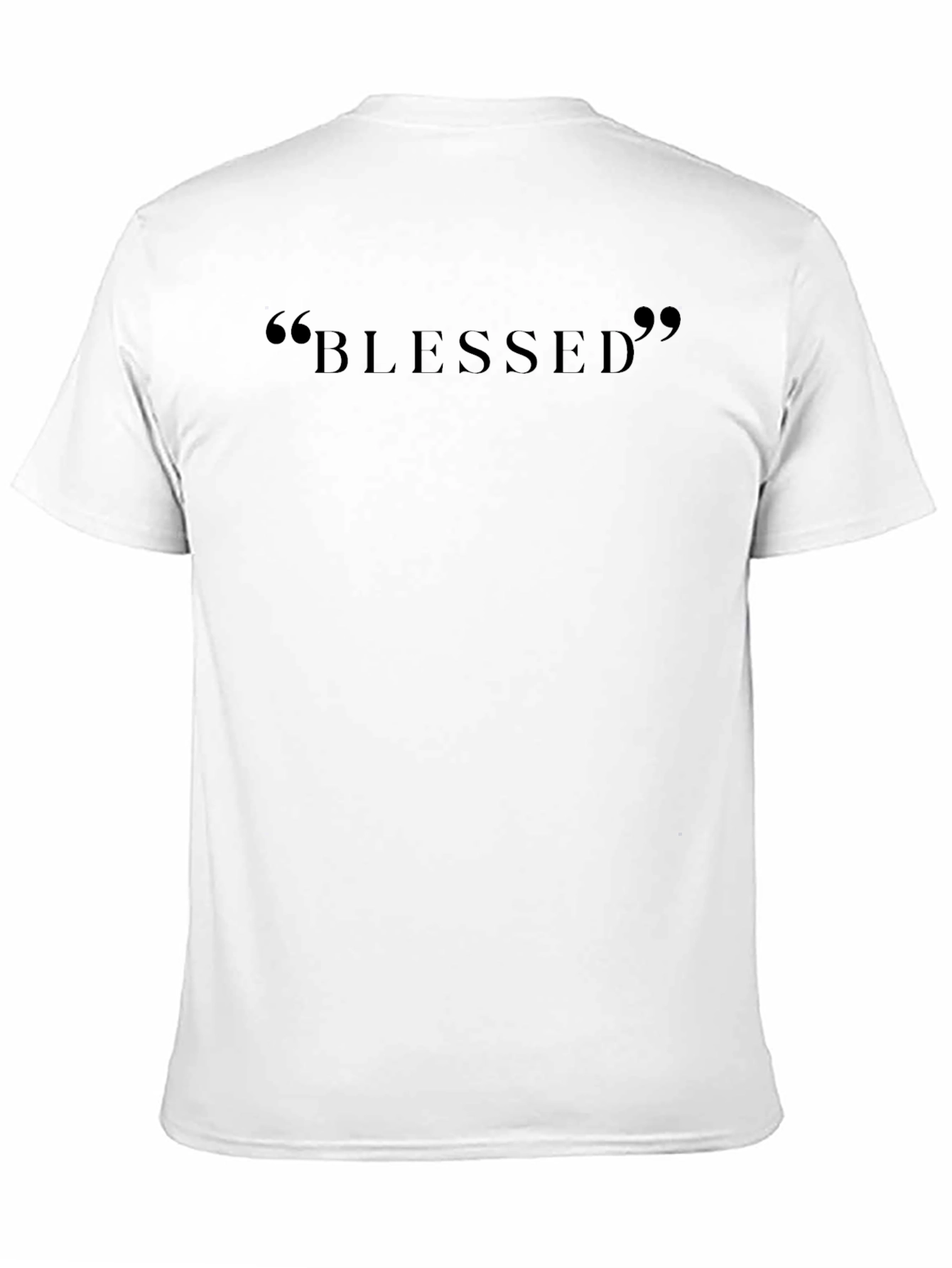 Mens Blessed Black T-Shirt