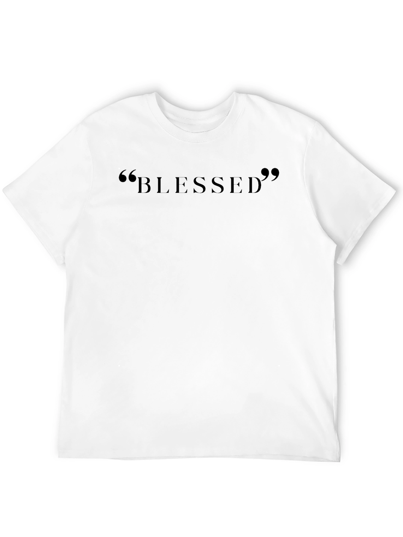Mens Blessed Black T-Shirt