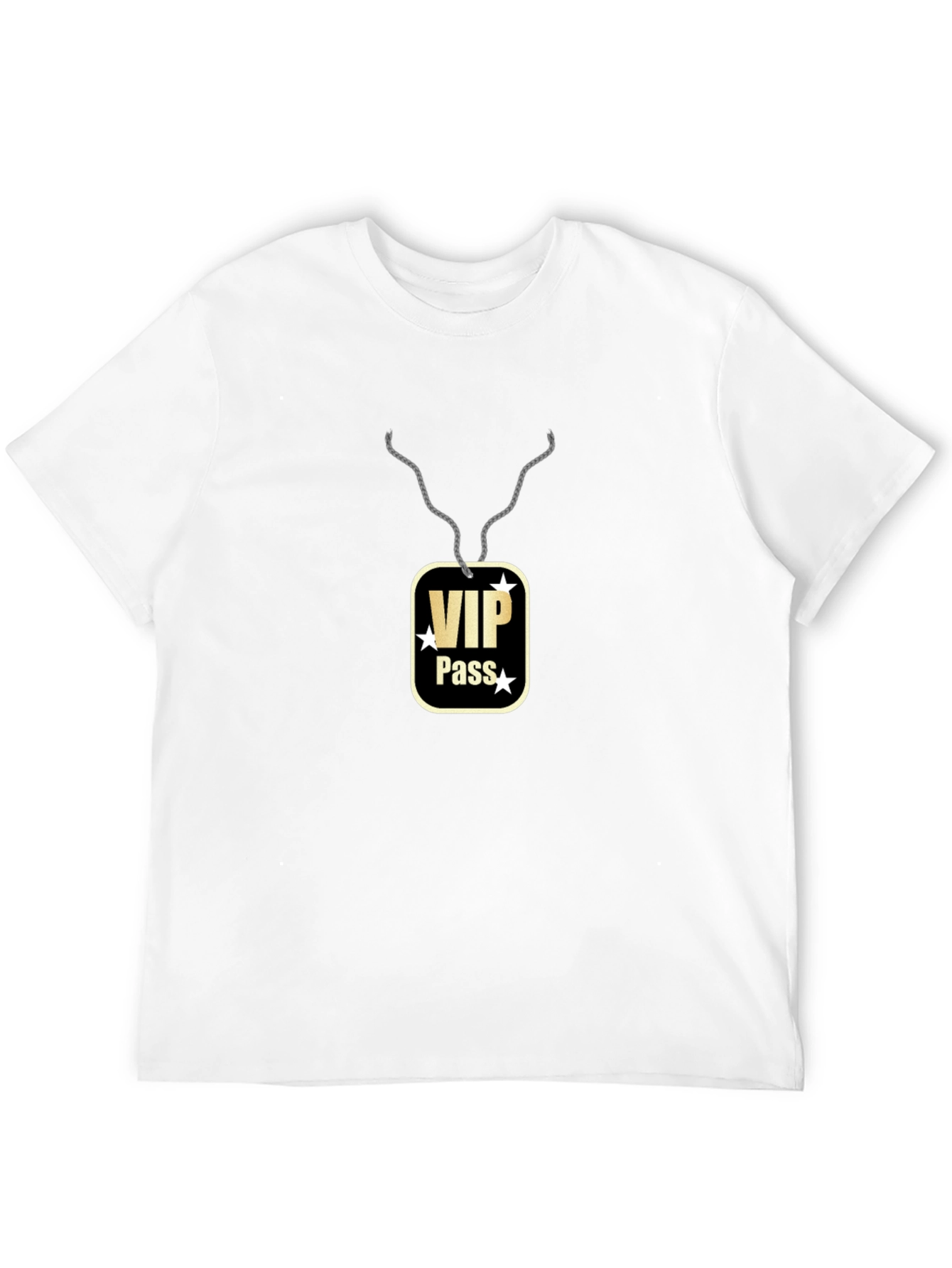 VIP Pass Graphic T-Shirt - Premium Quality Cotton