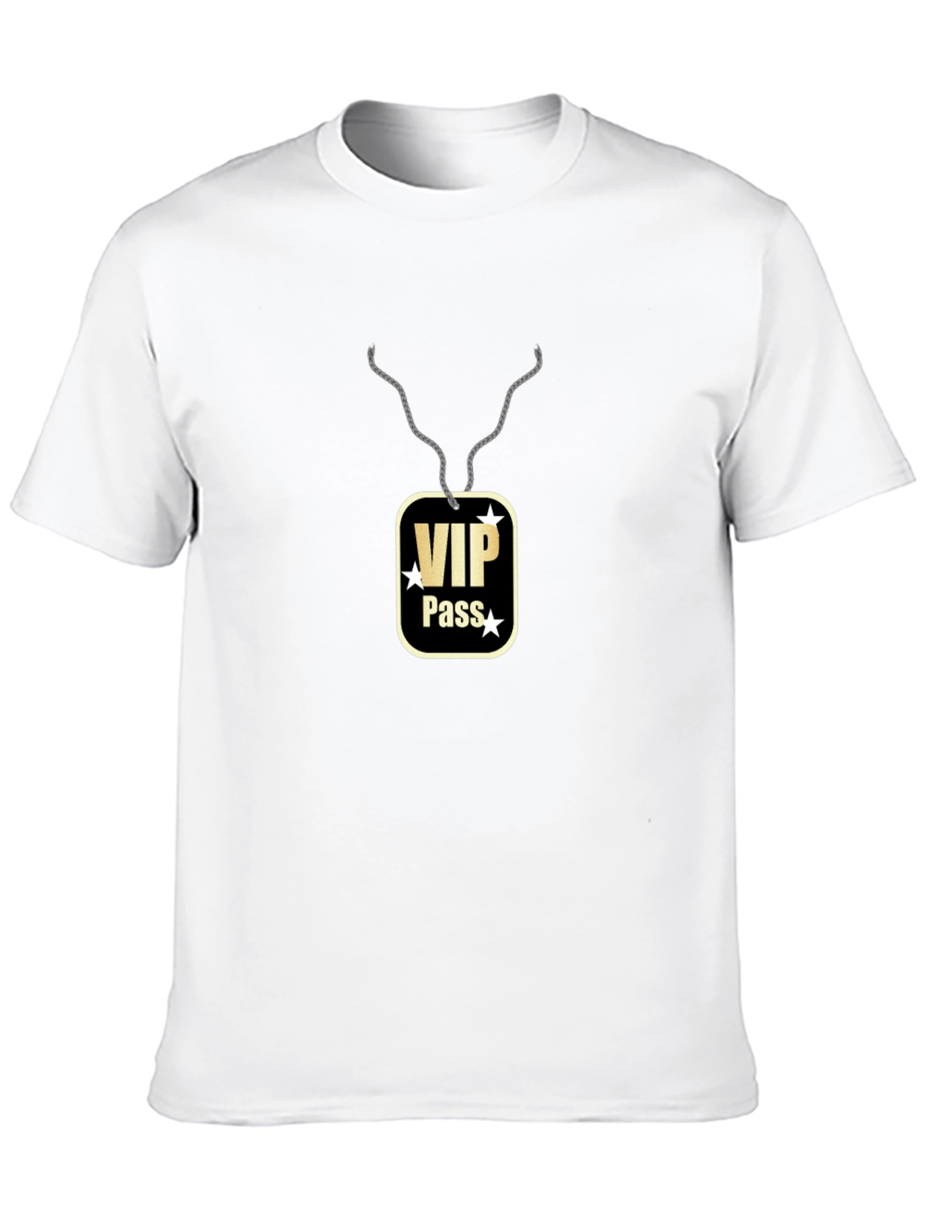 VIP Pass Graphic T-Shirt - Premium Quality Cotton