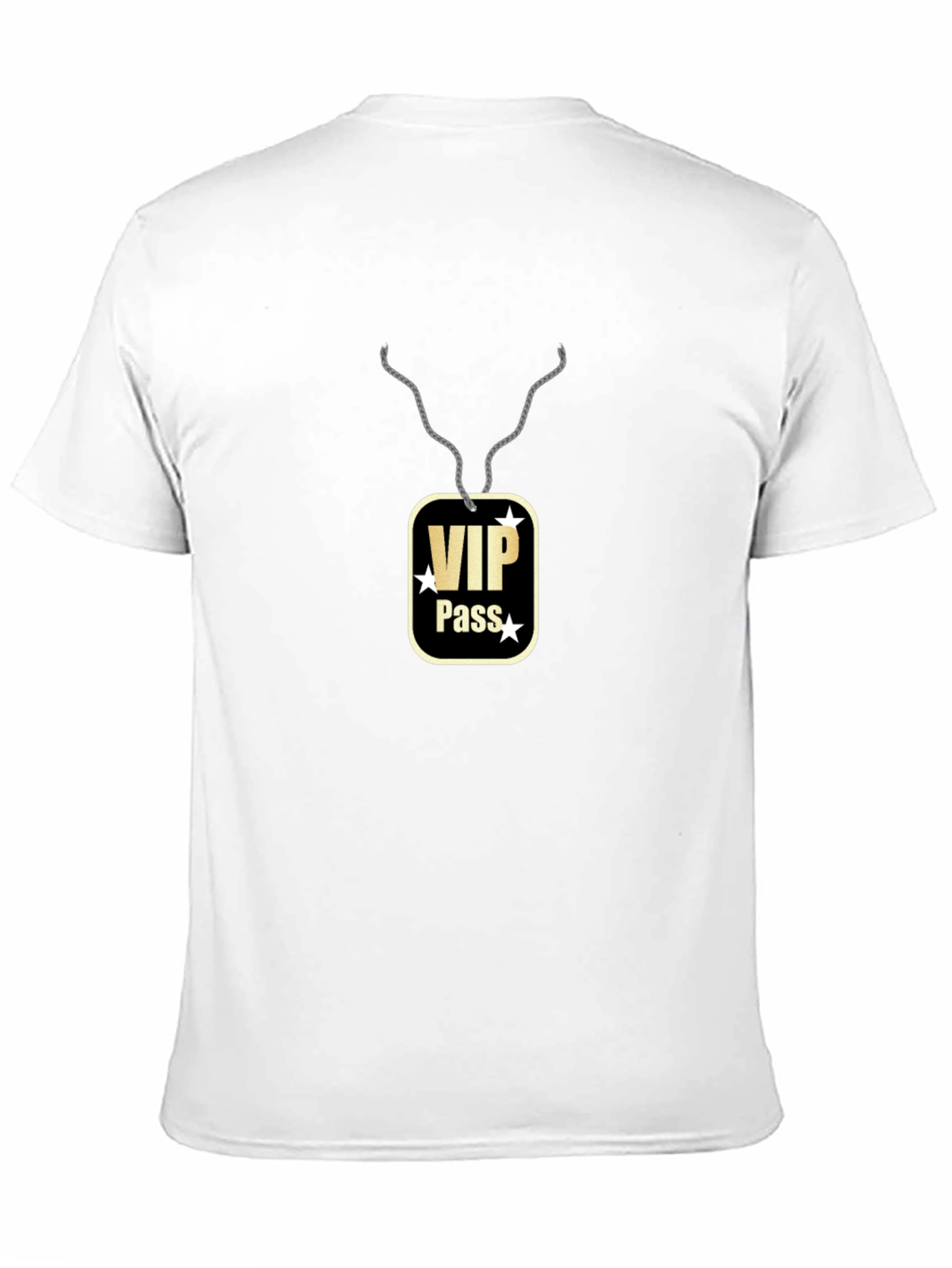 VIP Pass Graphic T-Shirt - Premium Quality Cotton