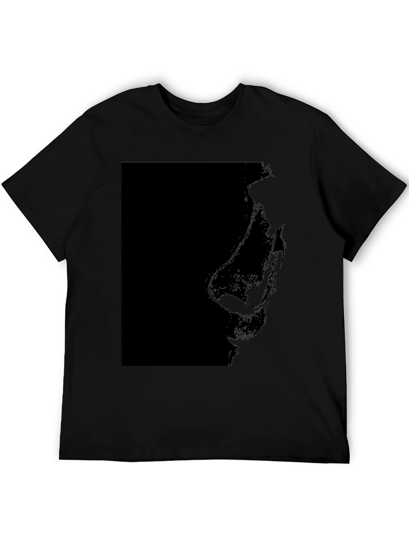 Dark Silhouette Graphic Tee - Premium Cotton Comfort