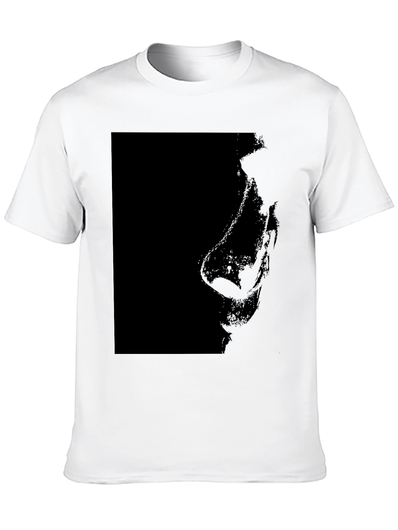Dark Silhouette Graphic Tee - Premium Cotton Comfort