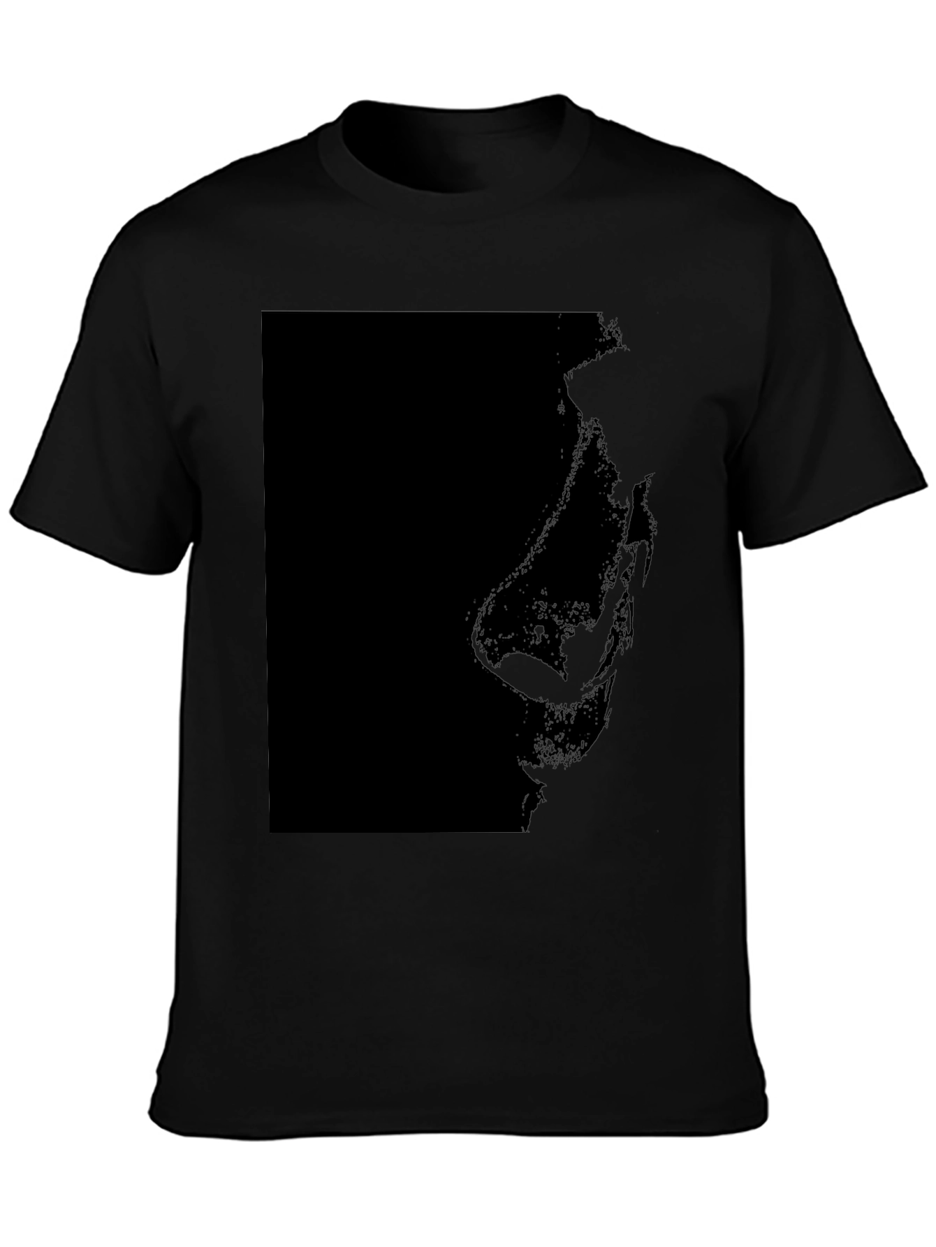 Dark Silhouette Graphic Tee - Premium Cotton Comfort