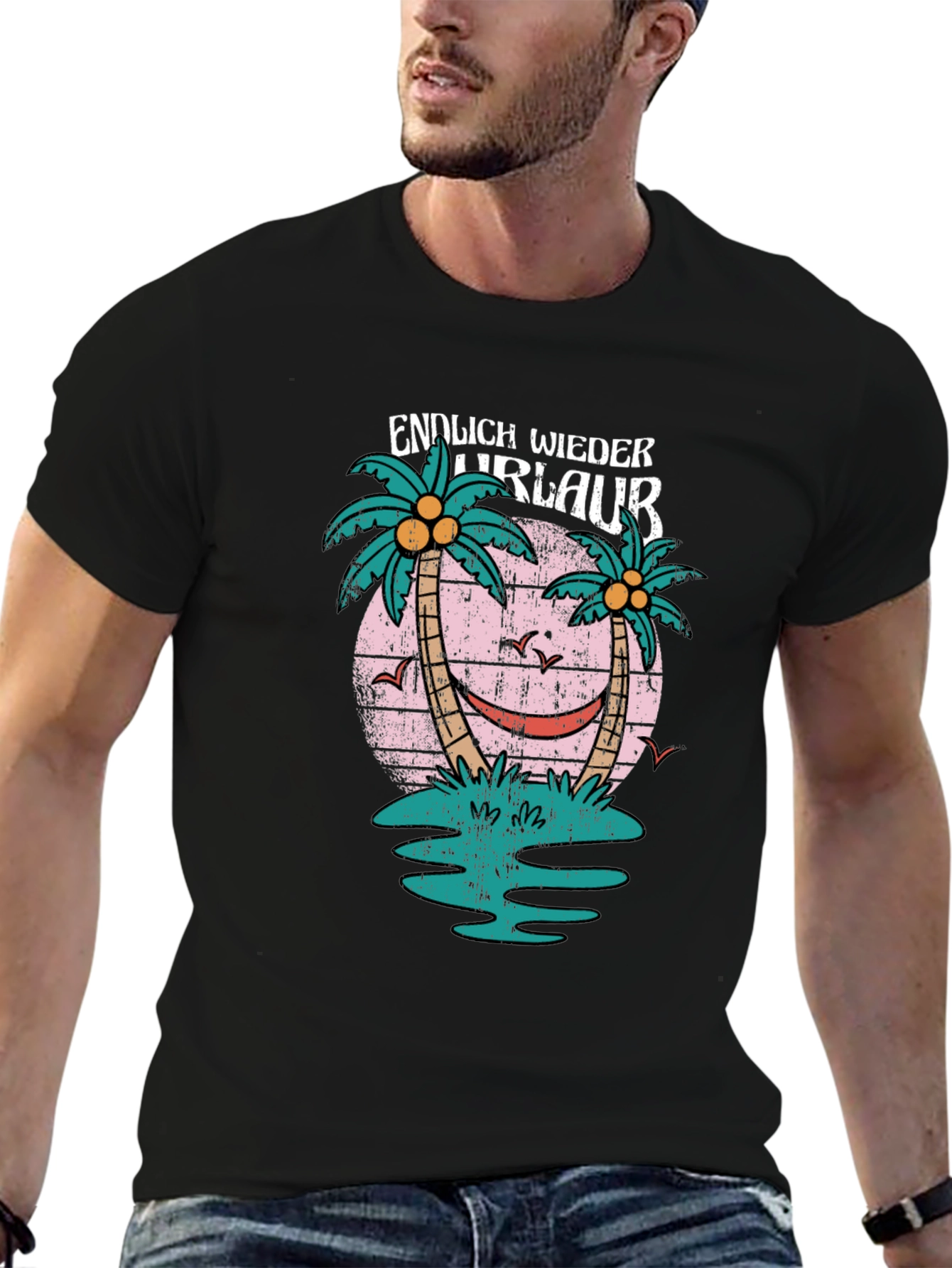 Island Vacation Graphic Tee