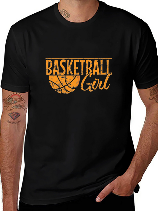 Basketball Girl Graphic T-Shirt