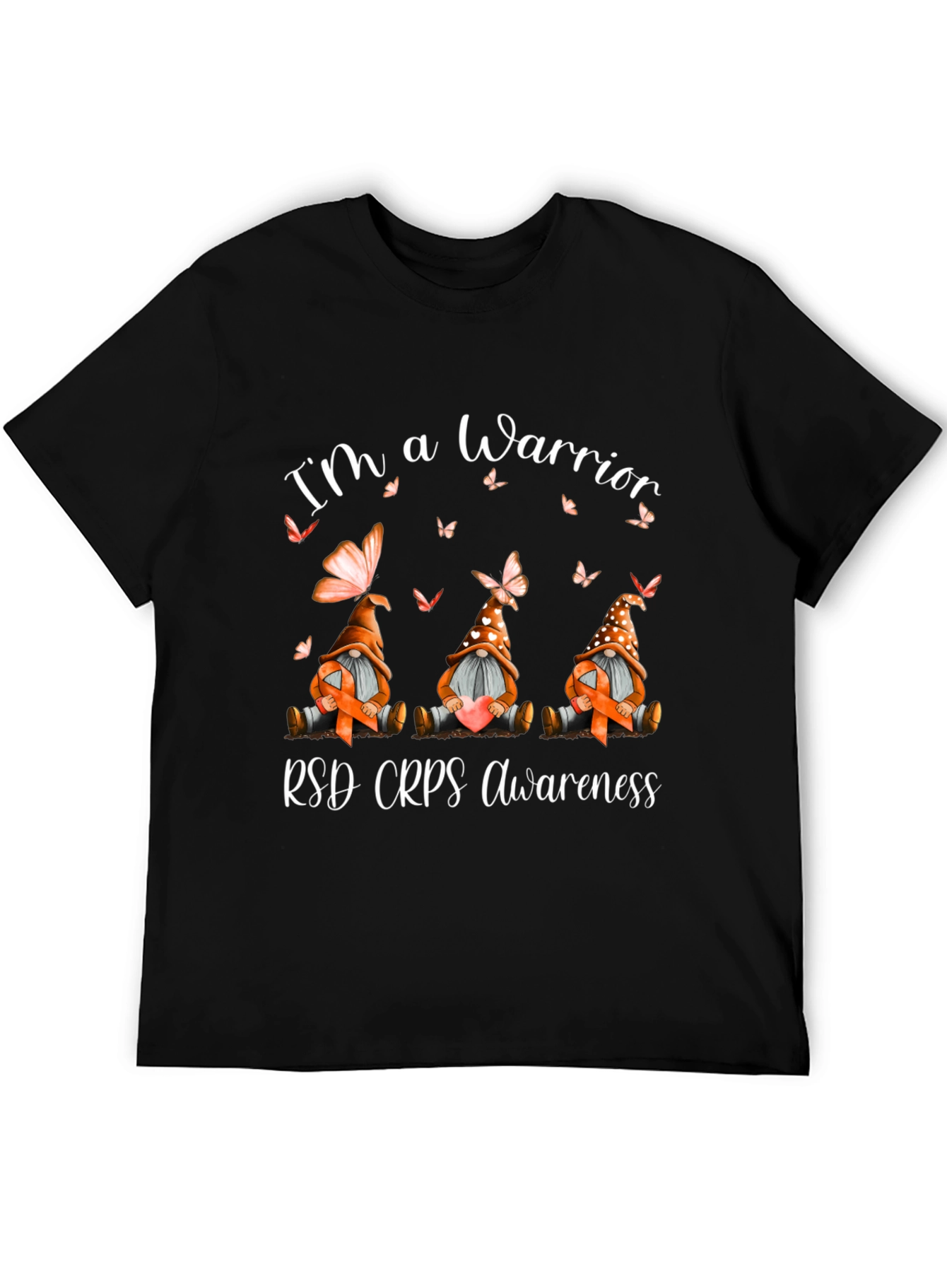RSD CRPS Awareness Warrior Gnome T-Shirt