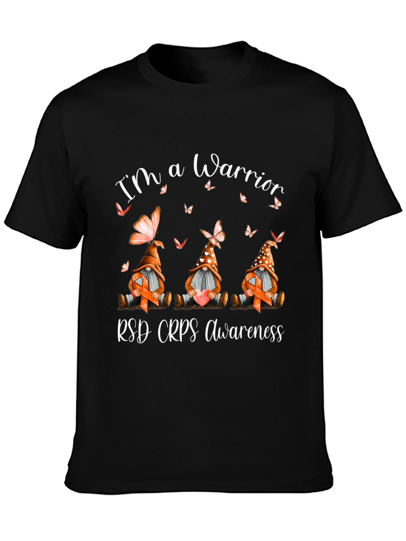 RSD CRPS Awareness Warrior Gnome T-Shirt