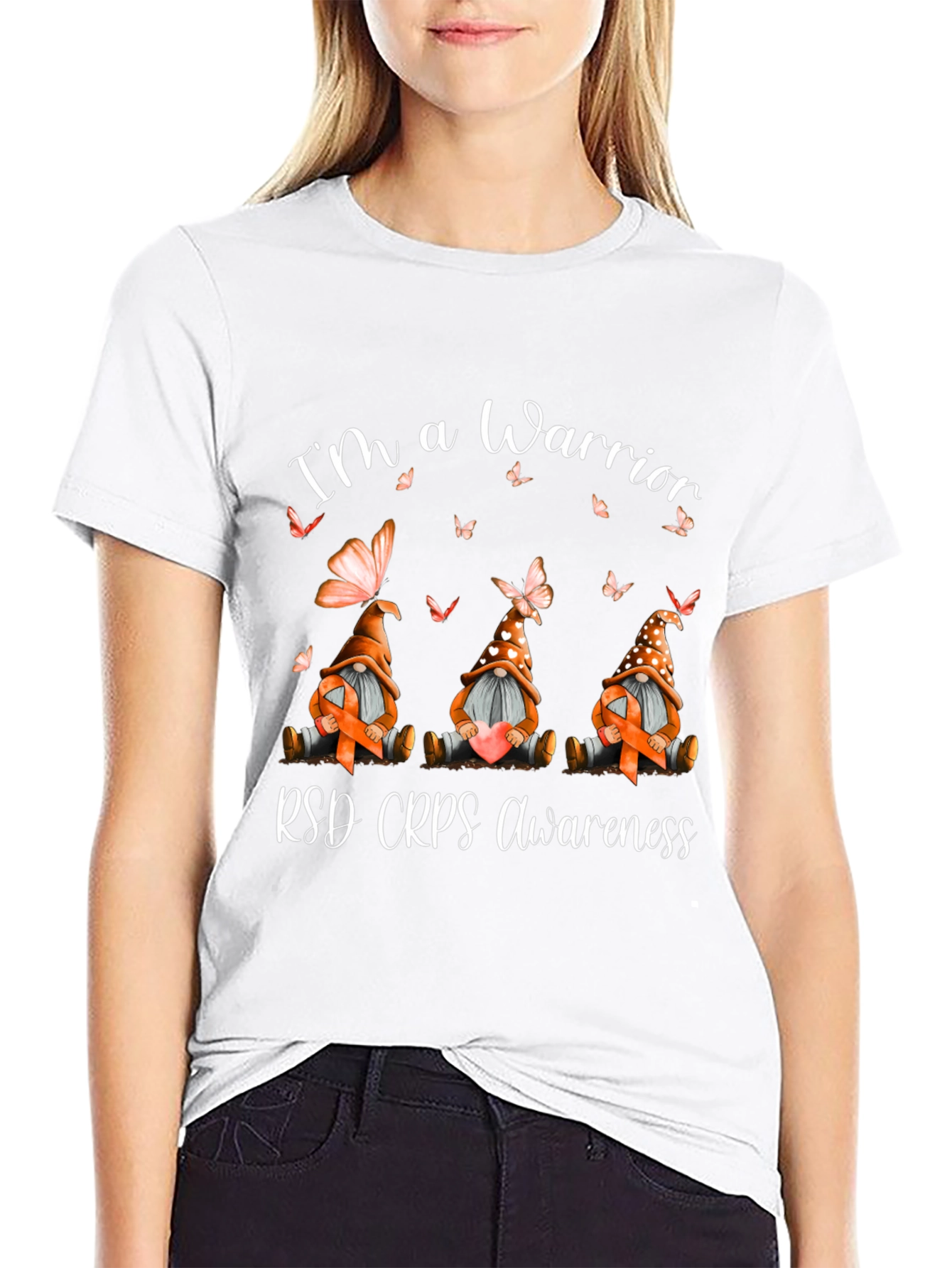 RSD CRPS Awareness Warrior Gnome T-Shirt