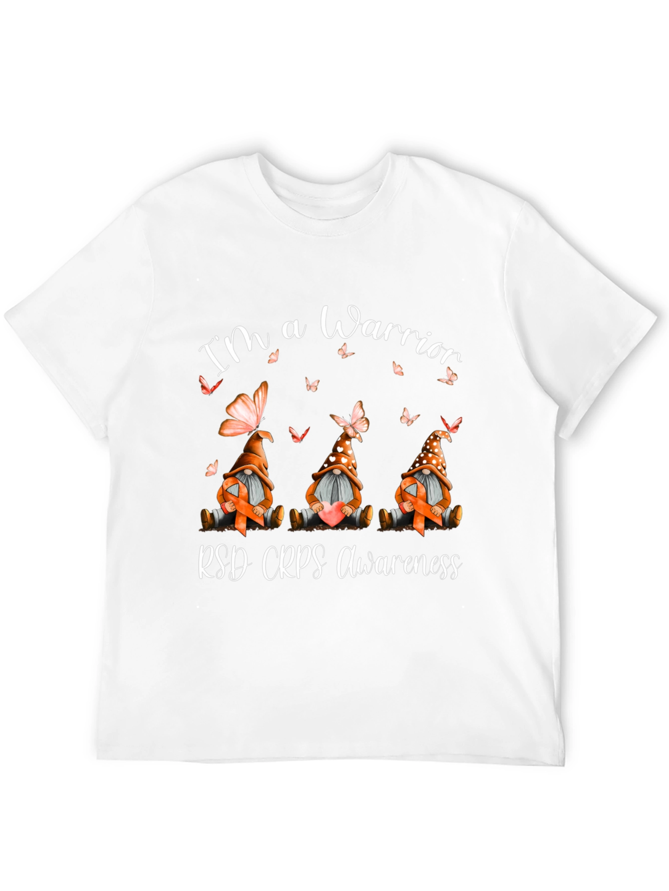 RSD CRPS Awareness Warrior Gnome T-Shirt