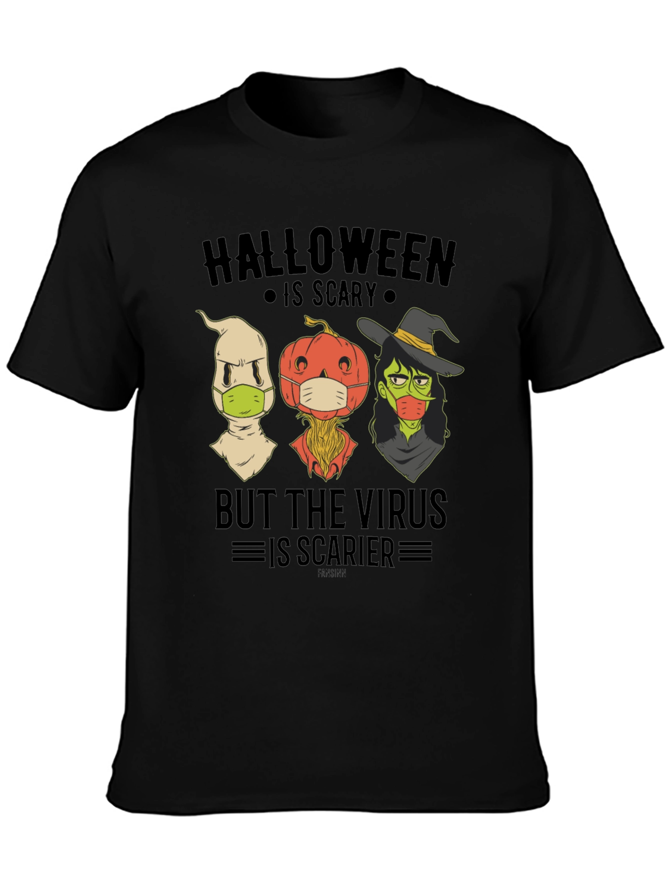 Halloween Scary Virus T-Shirt