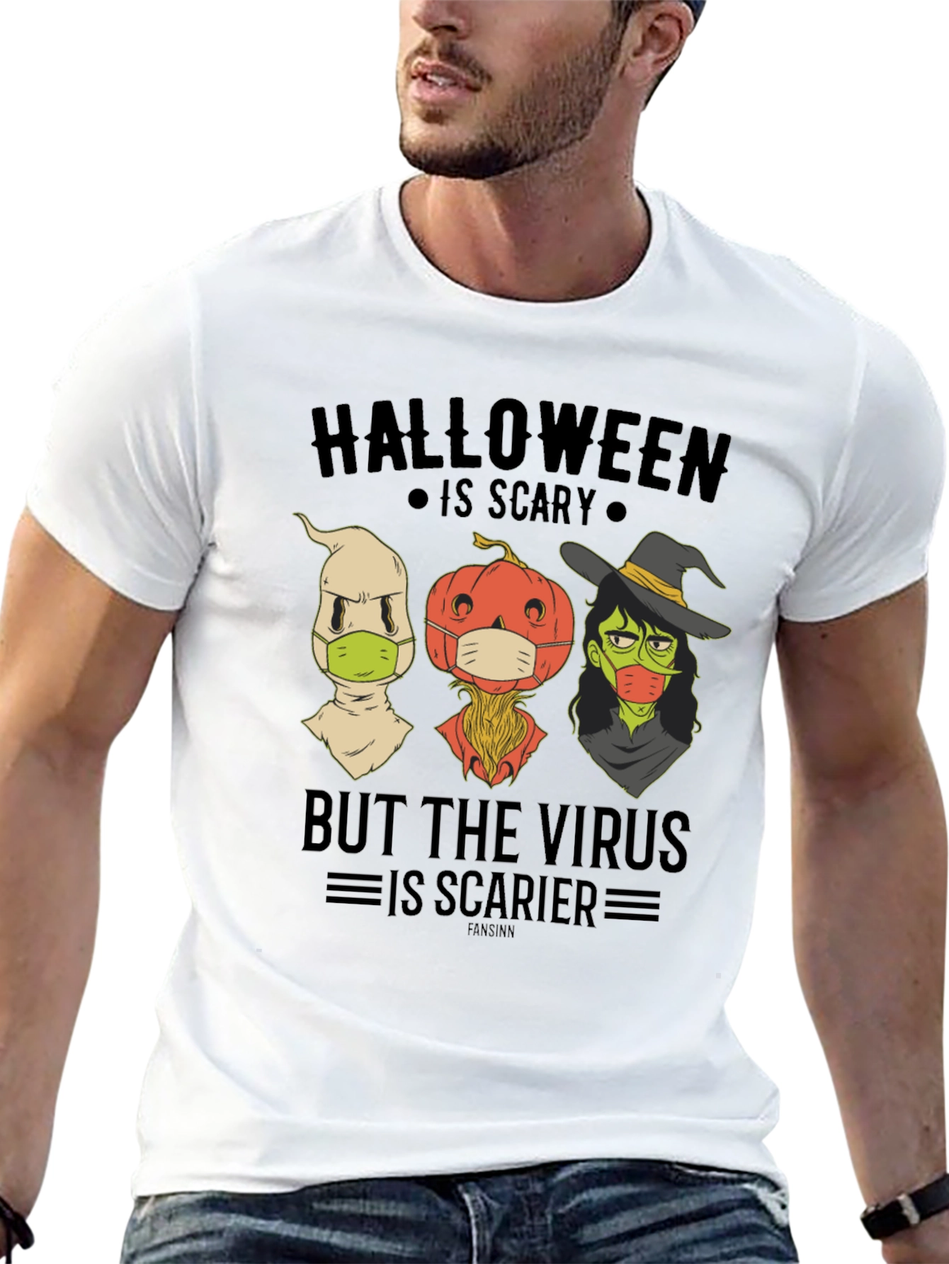 Halloween Scary Virus T-Shirt
