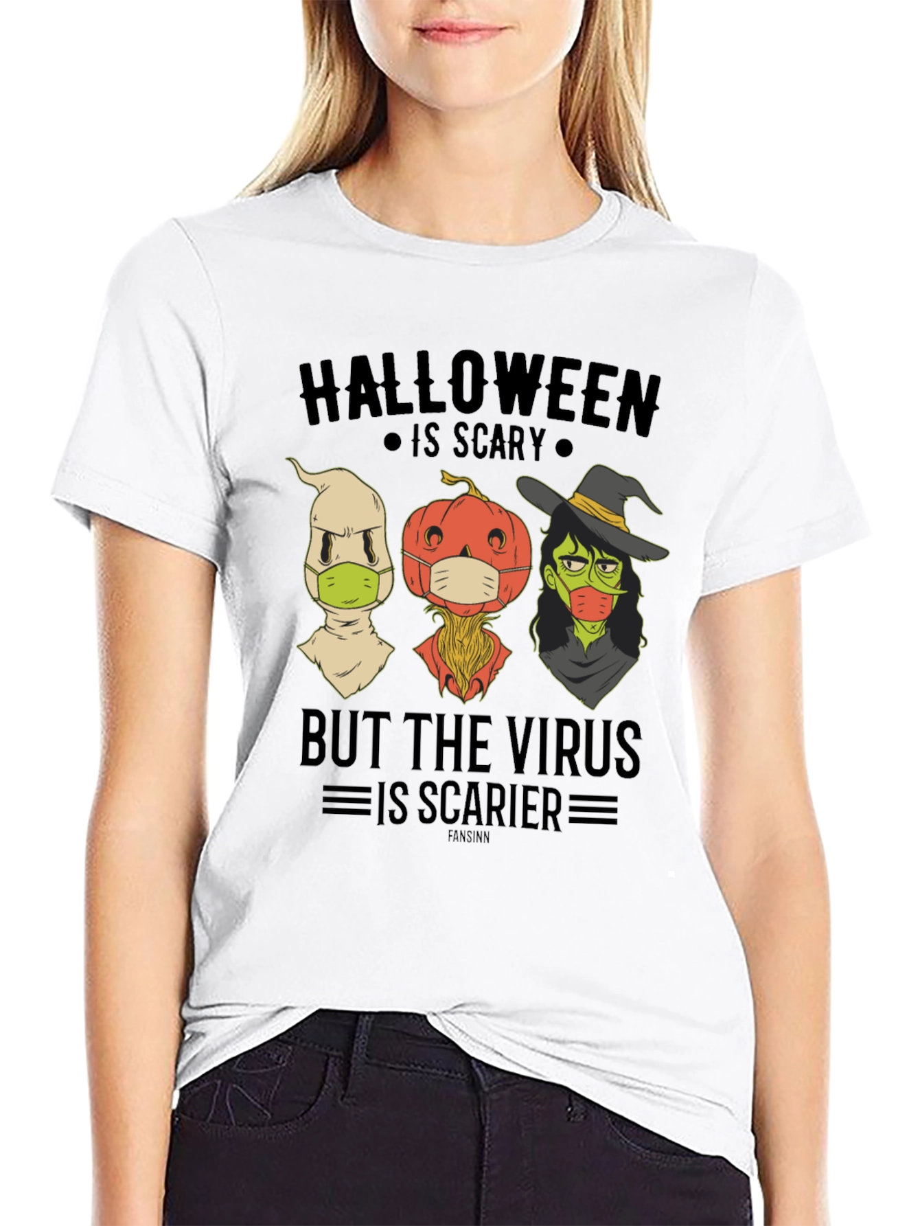 Halloween Scary Virus T-Shirt