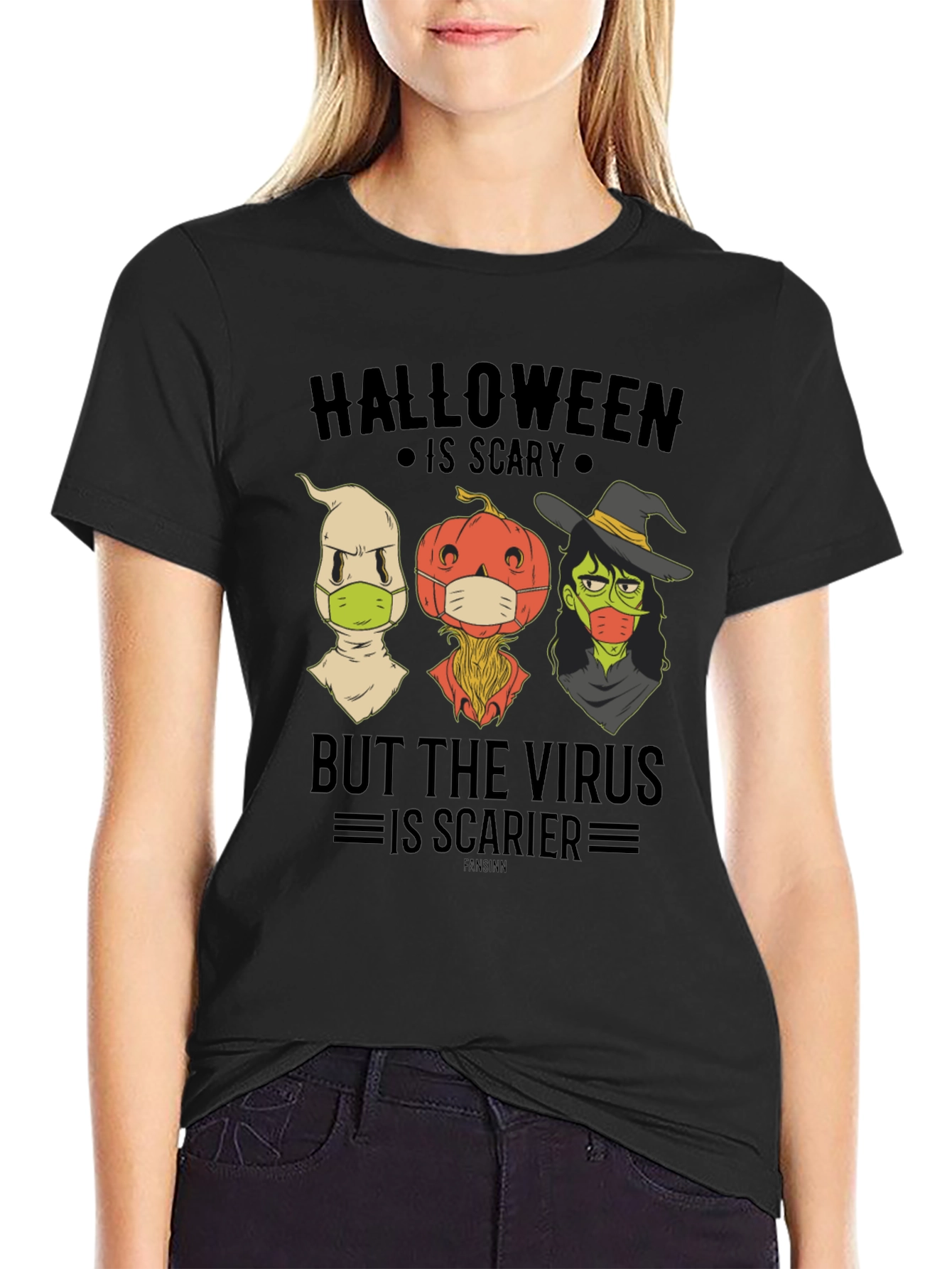 Halloween Scary Virus T-Shirt