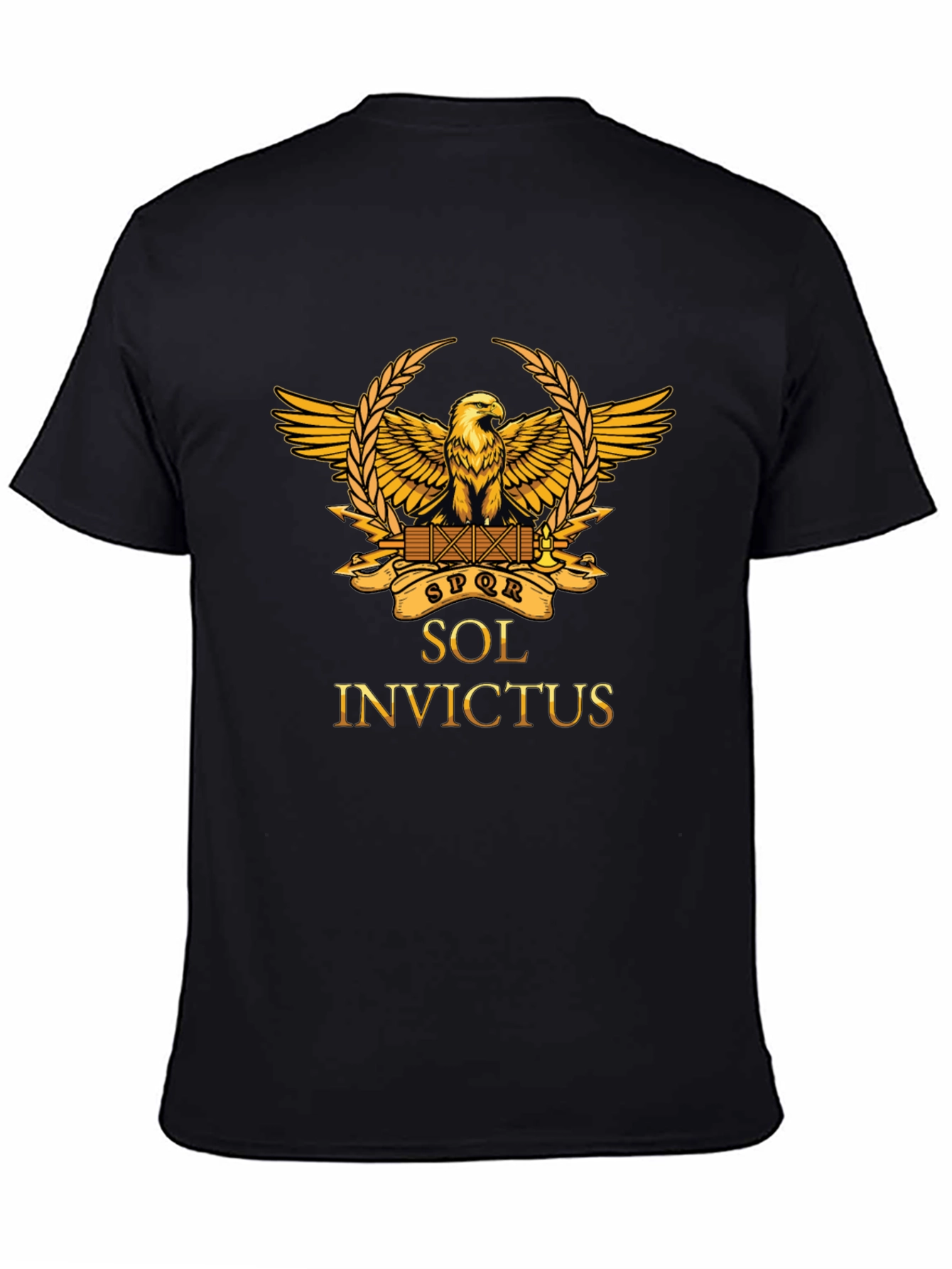 Sol Invictus T-Shirt - Roman Eagle Graphic Tee