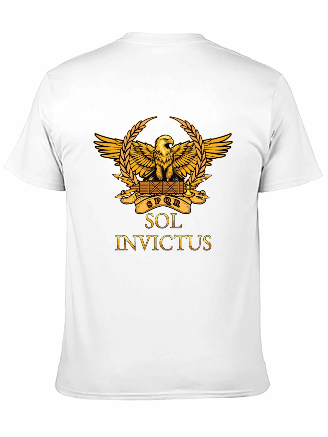 Sol Invictus T-Shirt - Roman Eagle Graphic Tee