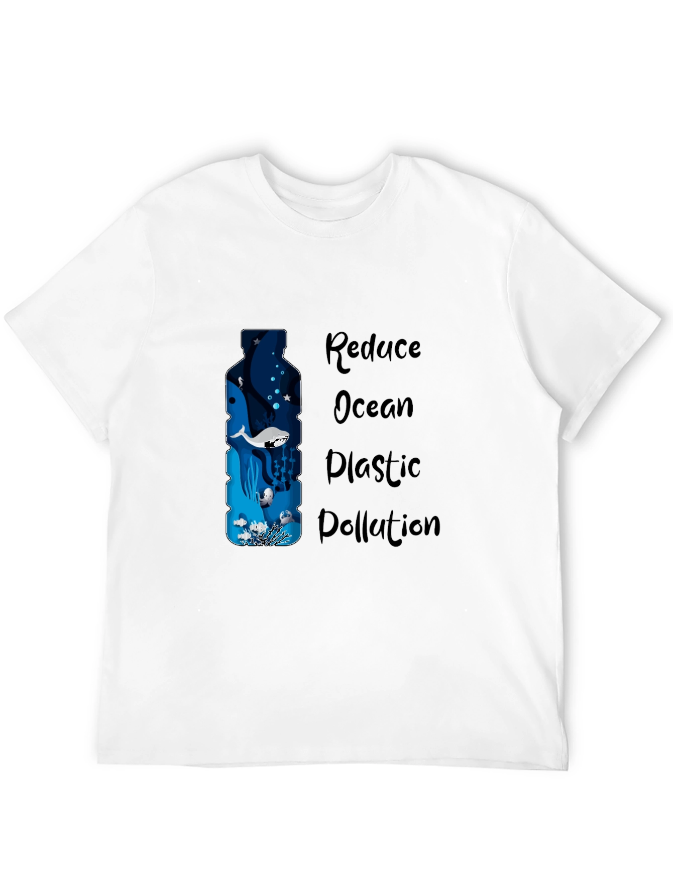 Eco-Friendly Ocean Plastic Pollution Awareness Tee