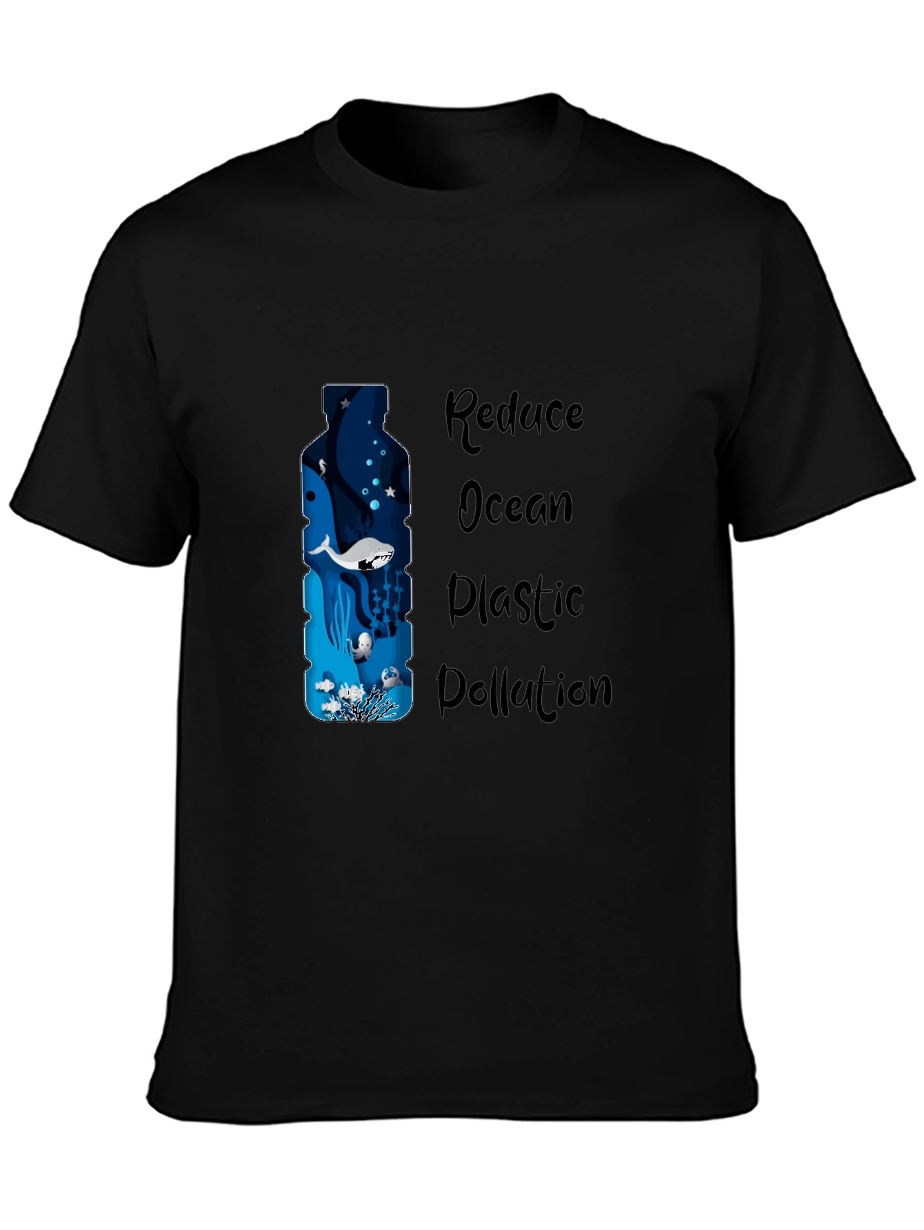 Eco-Friendly Ocean Plastic Pollution Awareness Tee