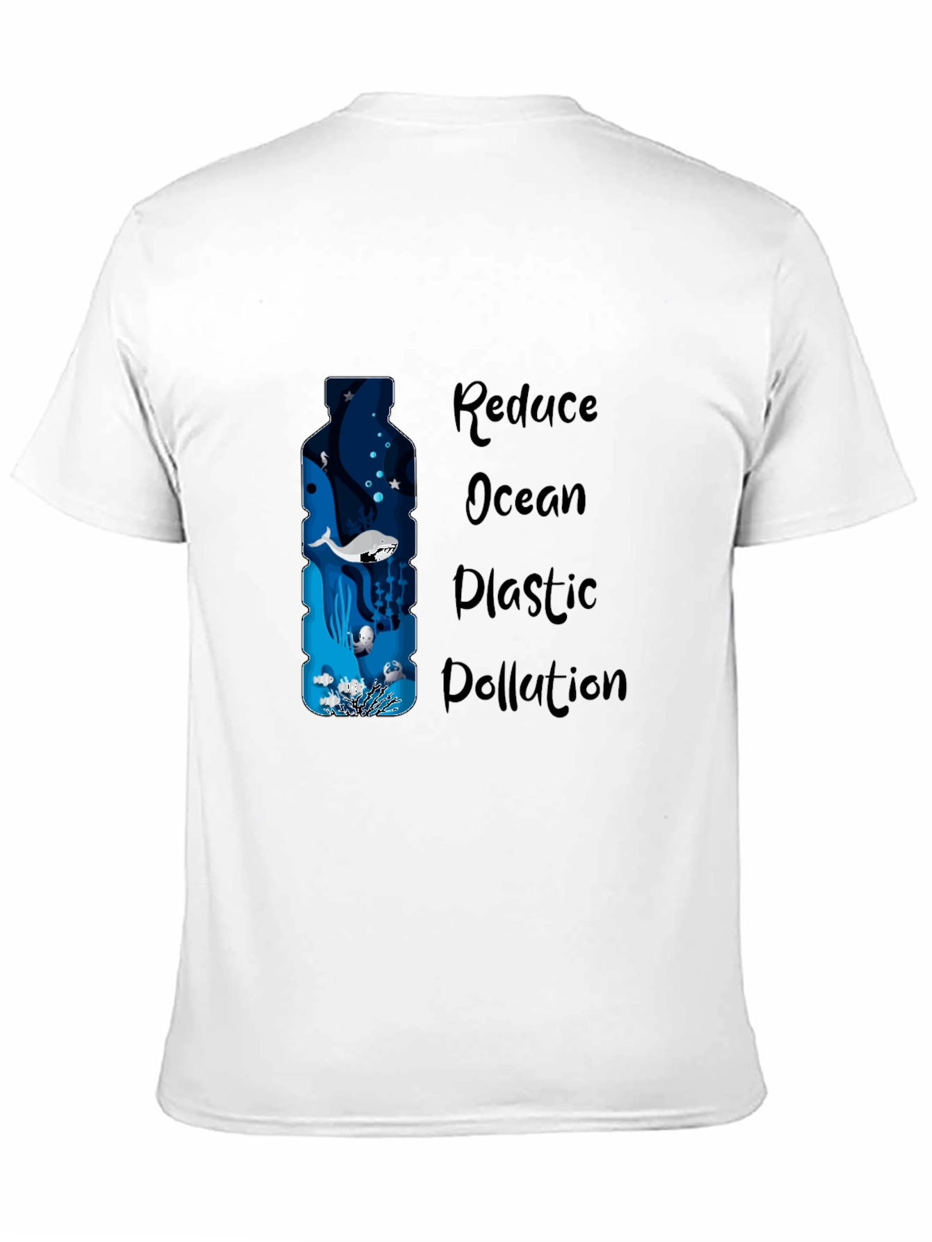 Eco-Friendly Ocean Plastic Pollution Awareness Tee