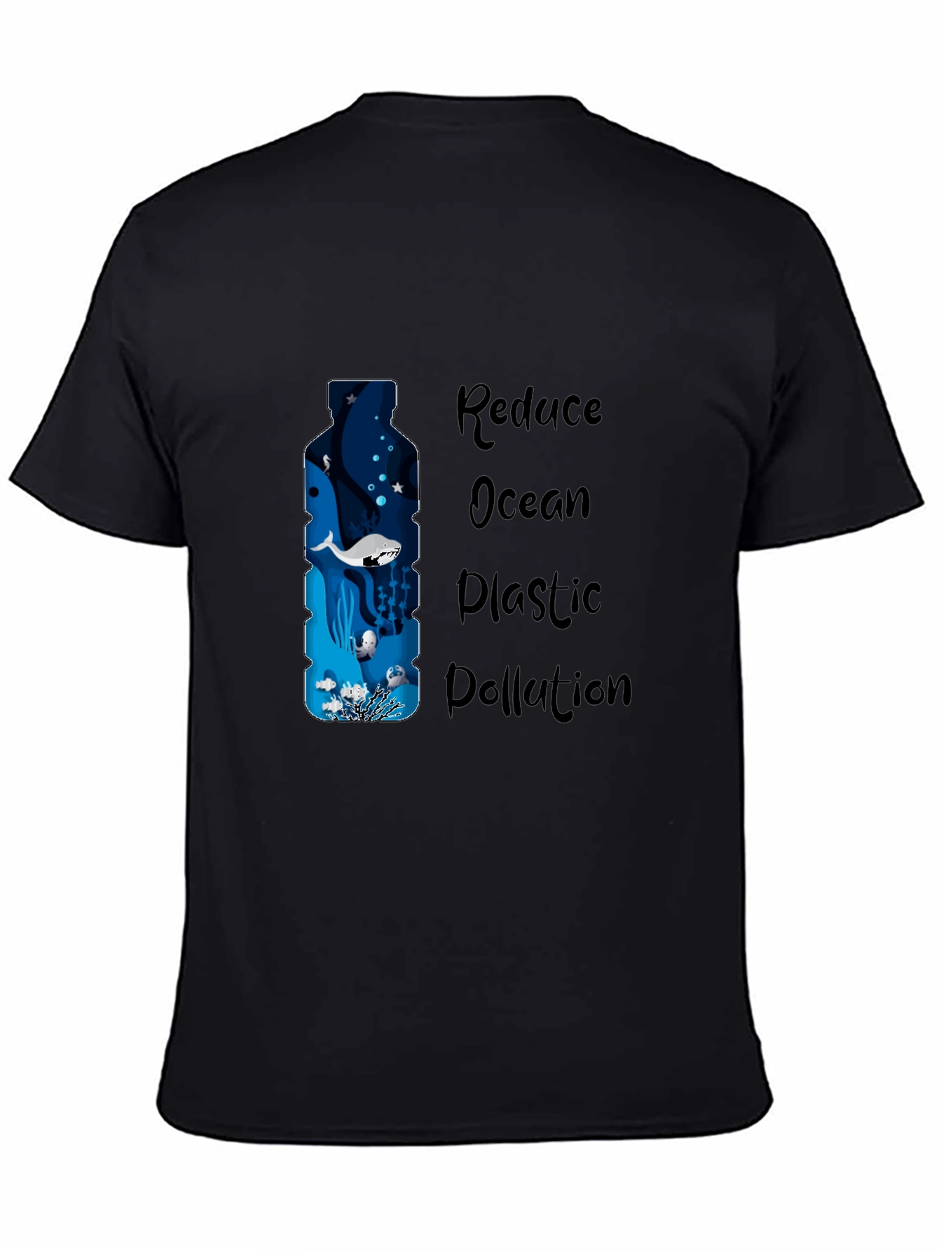 Eco-Friendly Ocean Plastic Pollution Awareness Tee
