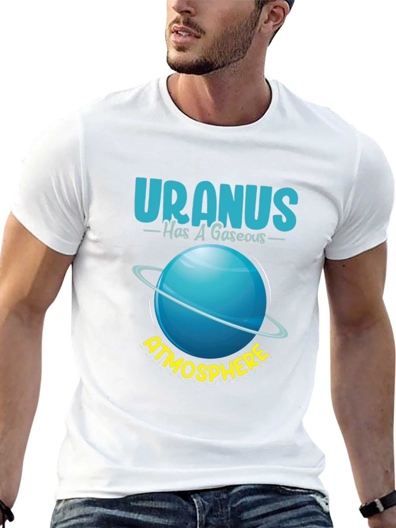 Uranus Gaseous Atmosphere Graphic T-Shirt
