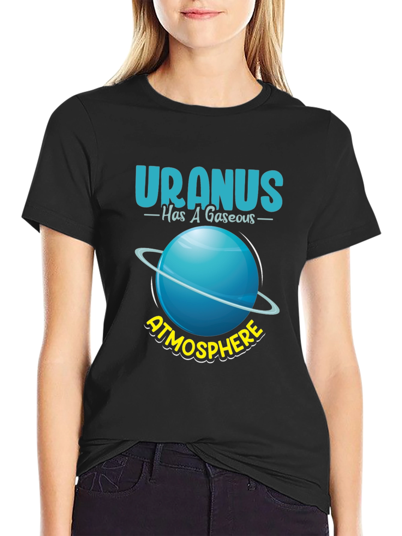 Uranus Gaseous Atmosphere Graphic T-Shirt