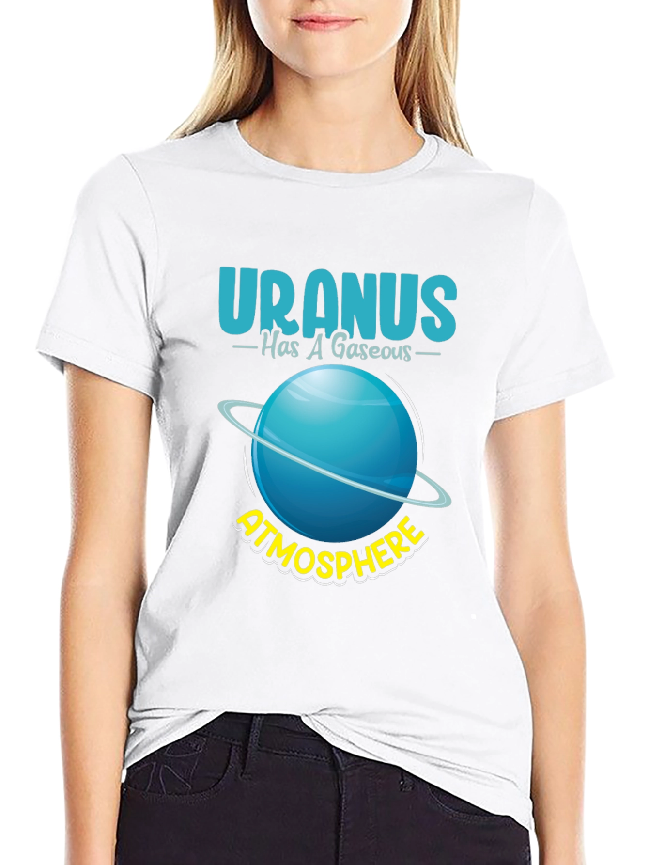 Uranus Gaseous Atmosphere Graphic T-Shirt