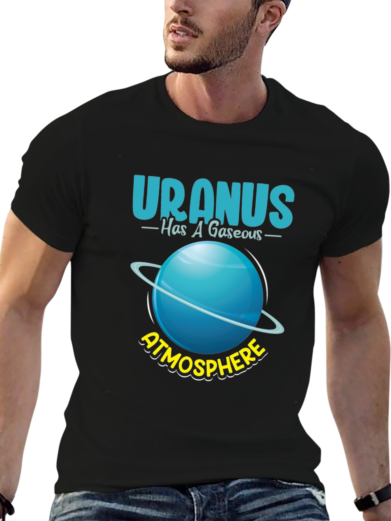 Uranus Gaseous Atmosphere Graphic T-Shirt