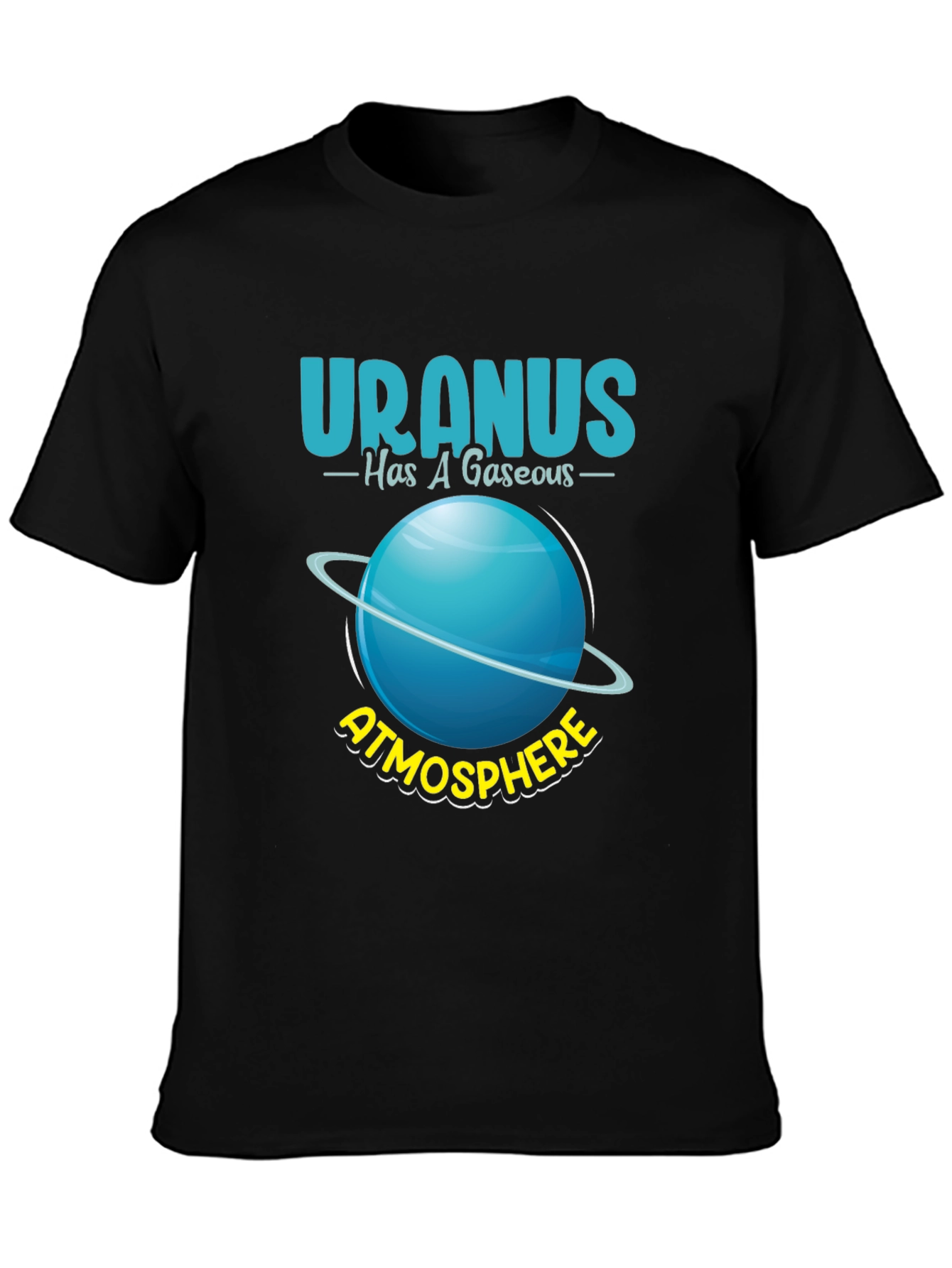 Uranus Gaseous Atmosphere Graphic T-Shirt