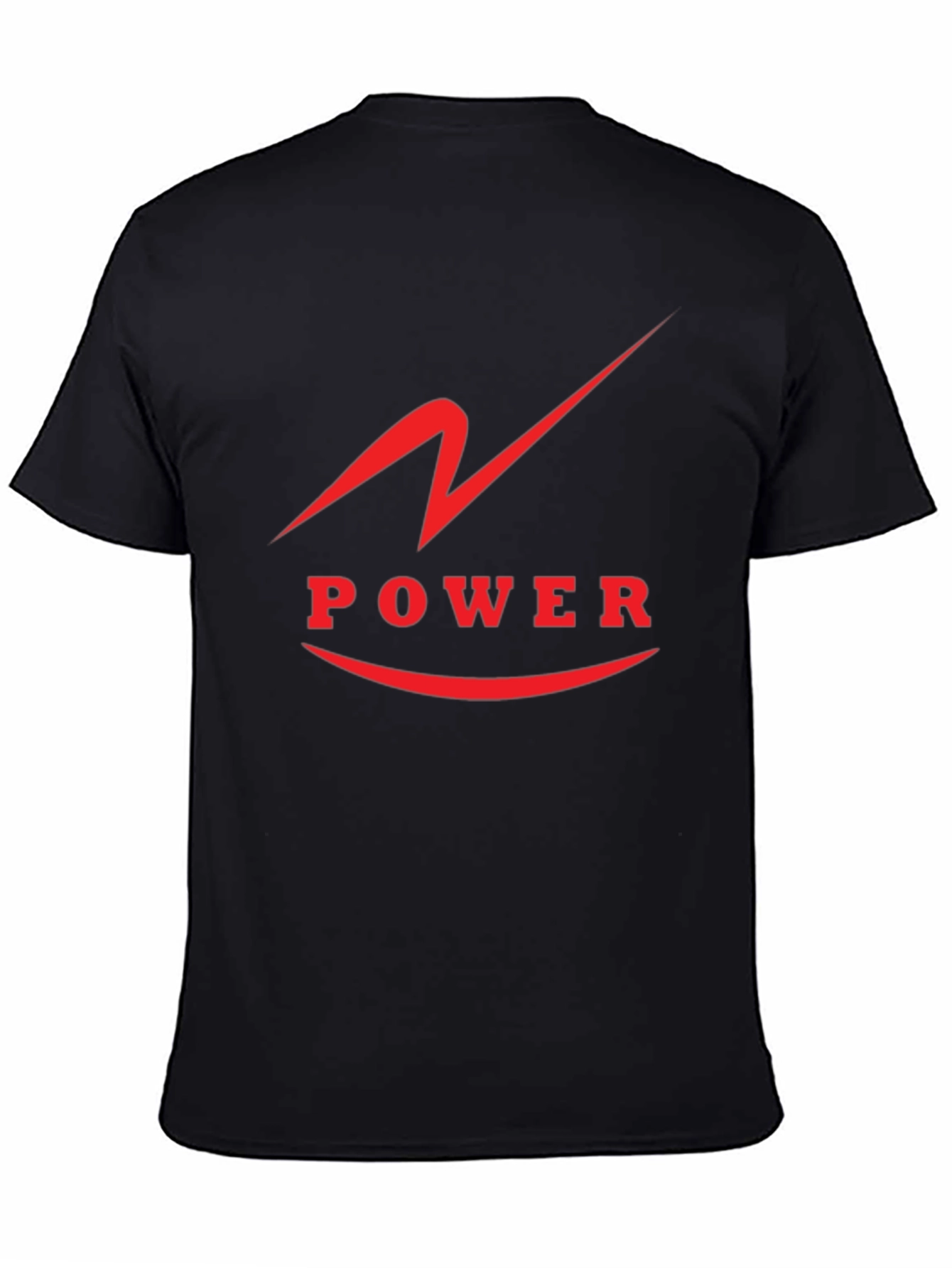 Power Graphic Black T-Shirt