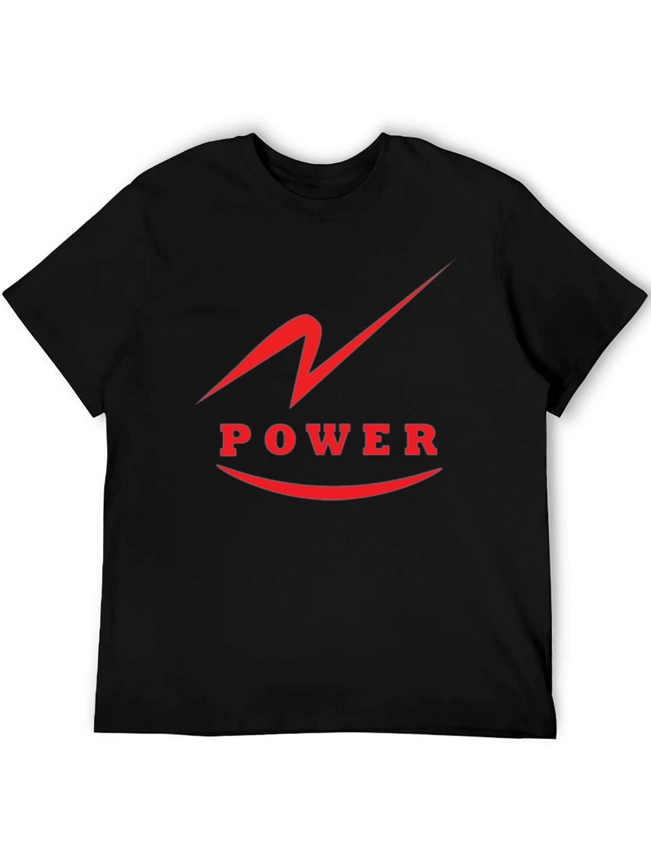 Power Graphic Black T-Shirt