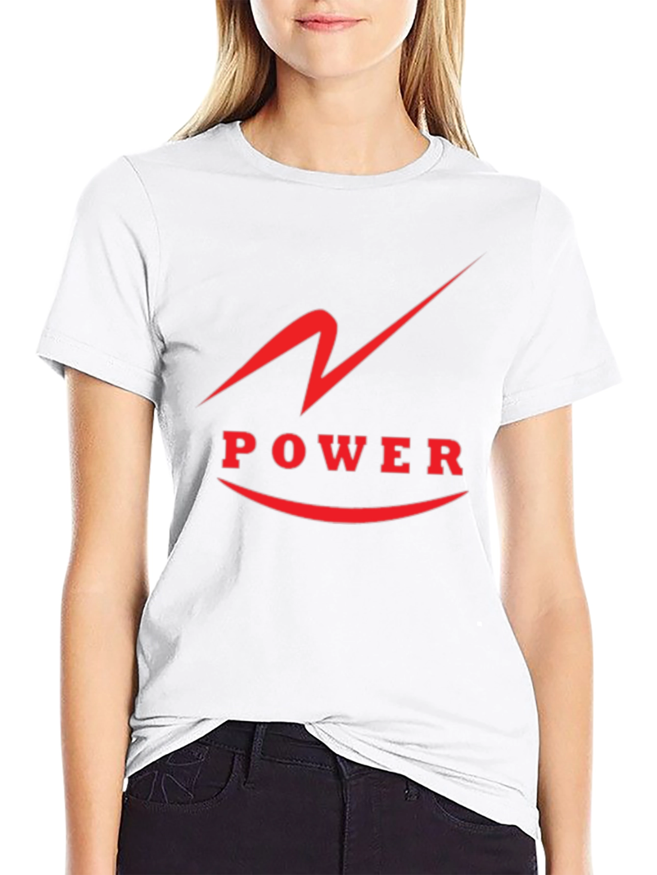 Power Graphic Black T-Shirt