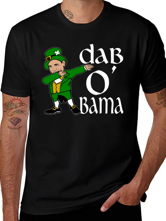 Dab OBama Funny St. Patricks Day T-Shirt