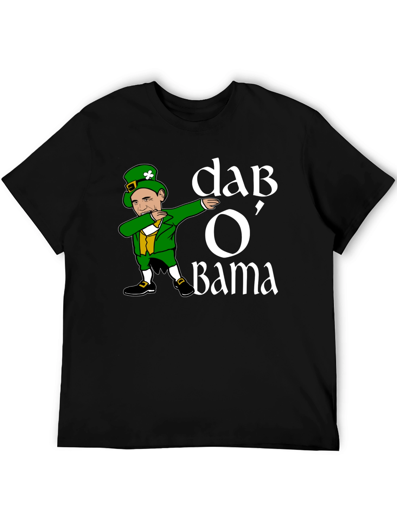 Dab OBama Funny St. Patricks Day T-Shirt