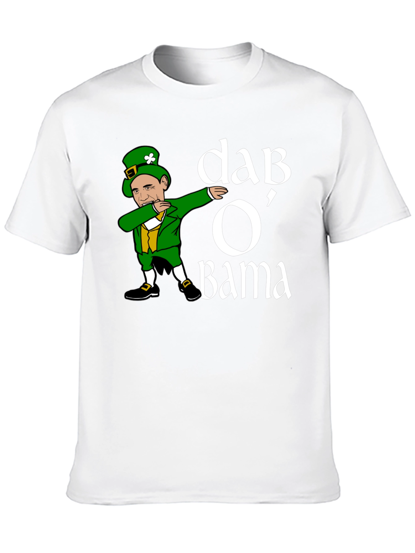 Dab OBama Funny St. Patricks Day T-Shirt