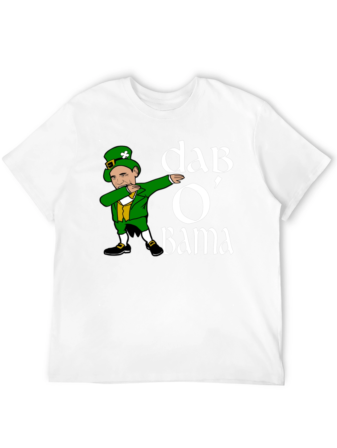 Dab OBama Funny St. Patricks Day T-Shirt