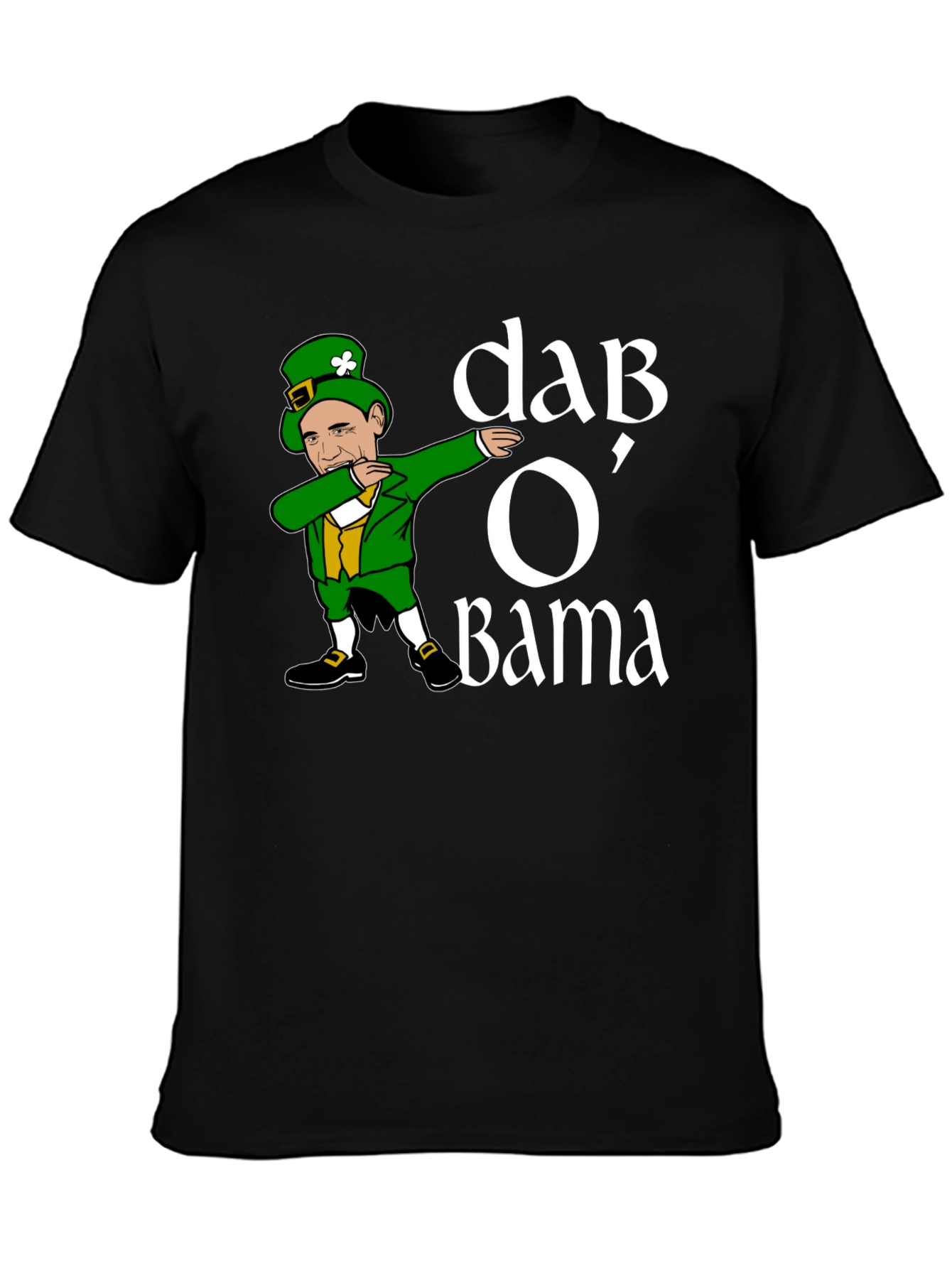 Dab OBama Funny St. Patricks Day T-Shirt