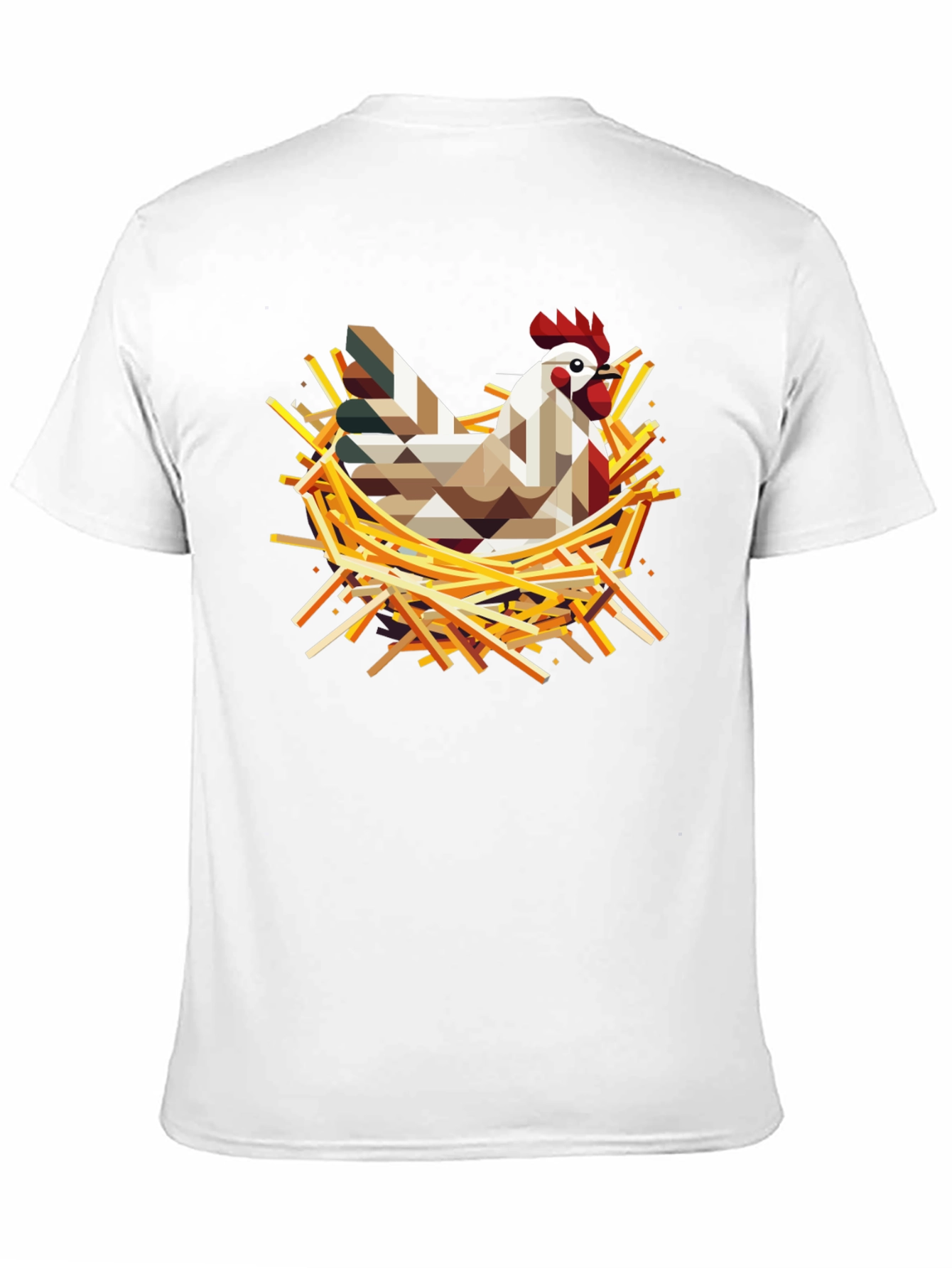 Geometric Chicken Nest T-Shirt