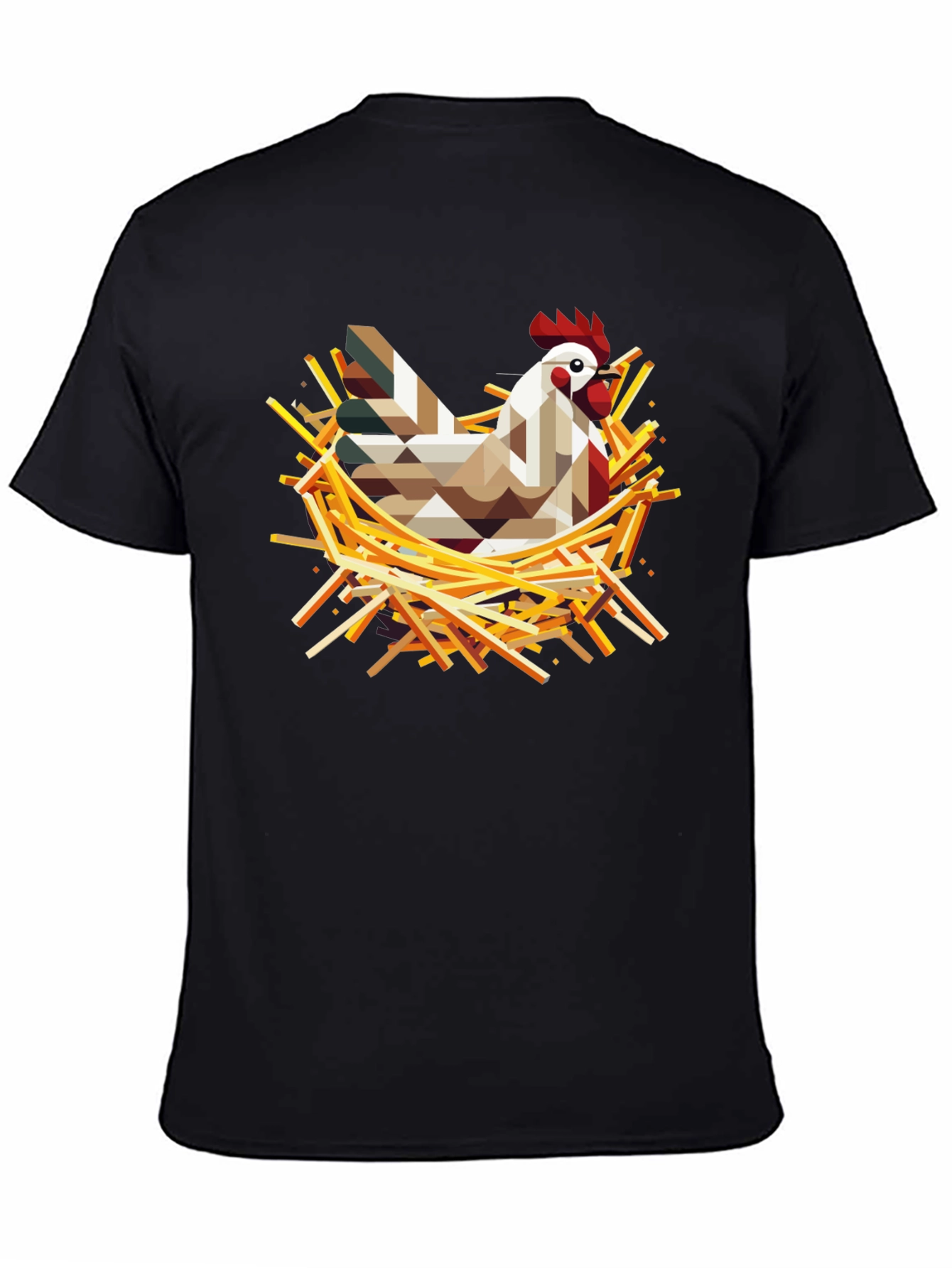 Geometric Chicken Nest T-Shirt