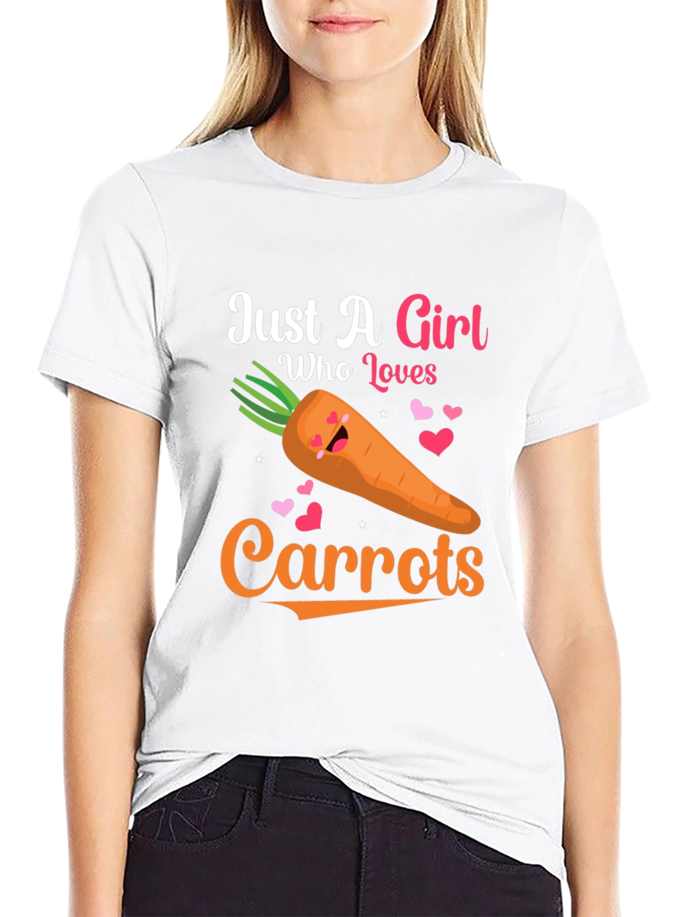 Just A Girl Who Loves Carrots T-Shirt