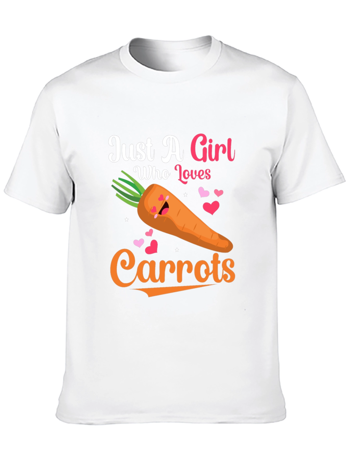 Just A Girl Who Loves Carrots T-Shirt