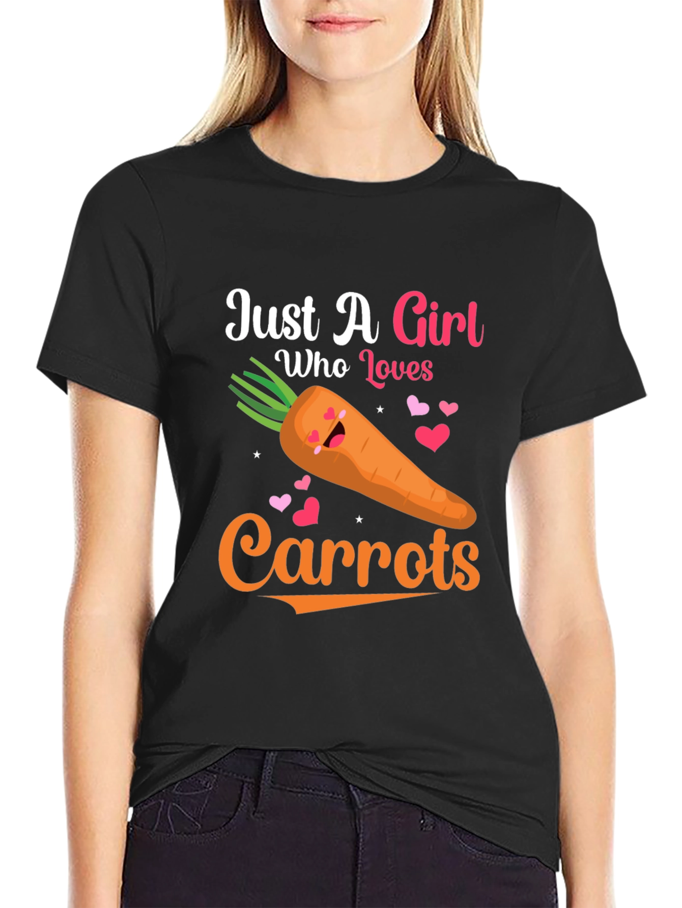 Just A Girl Who Loves Carrots T-Shirt