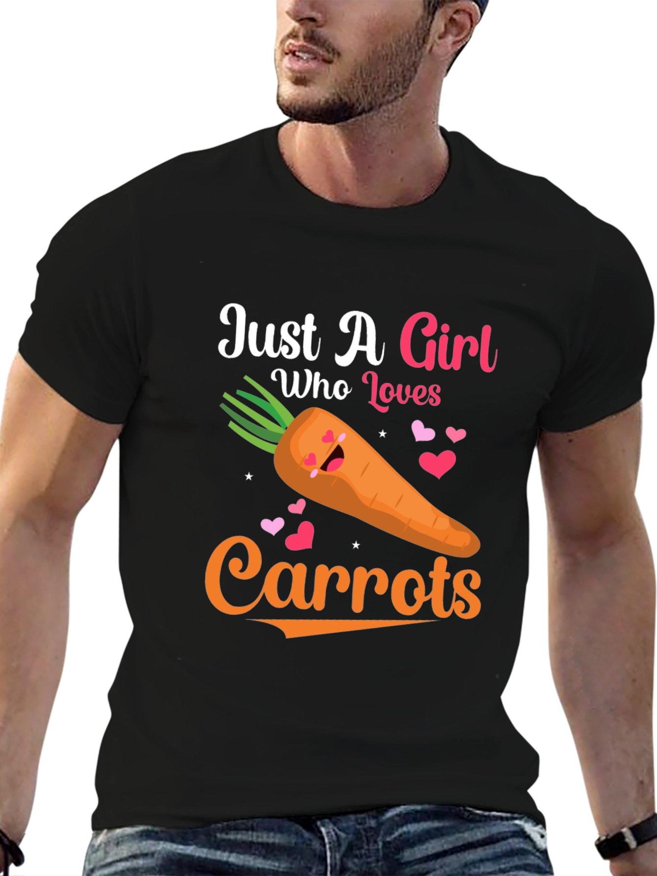 Just A Girl Who Loves Carrots T-Shirt
