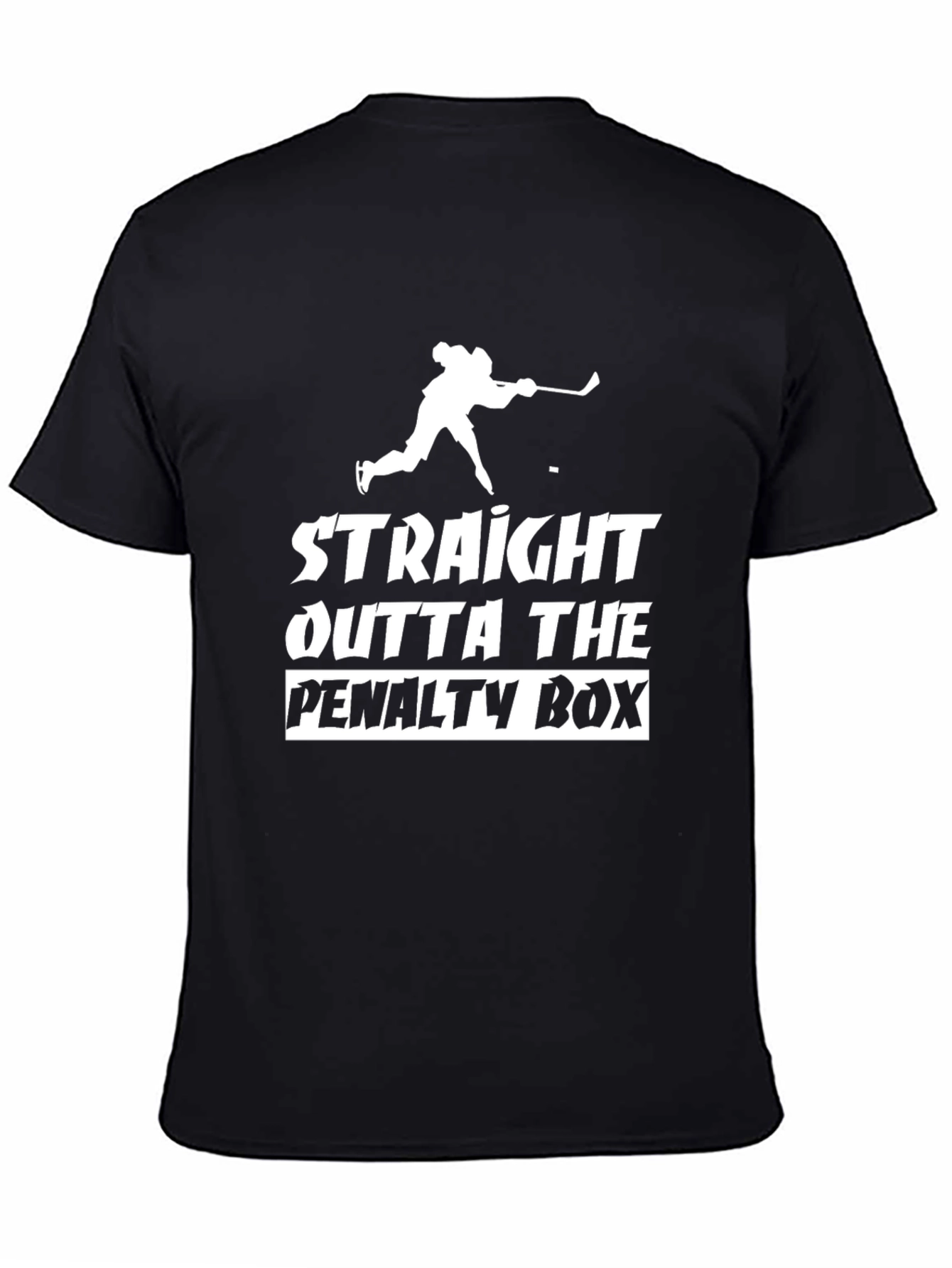 Straight Outta The Penalty Box T-Shirt Hockey Tee