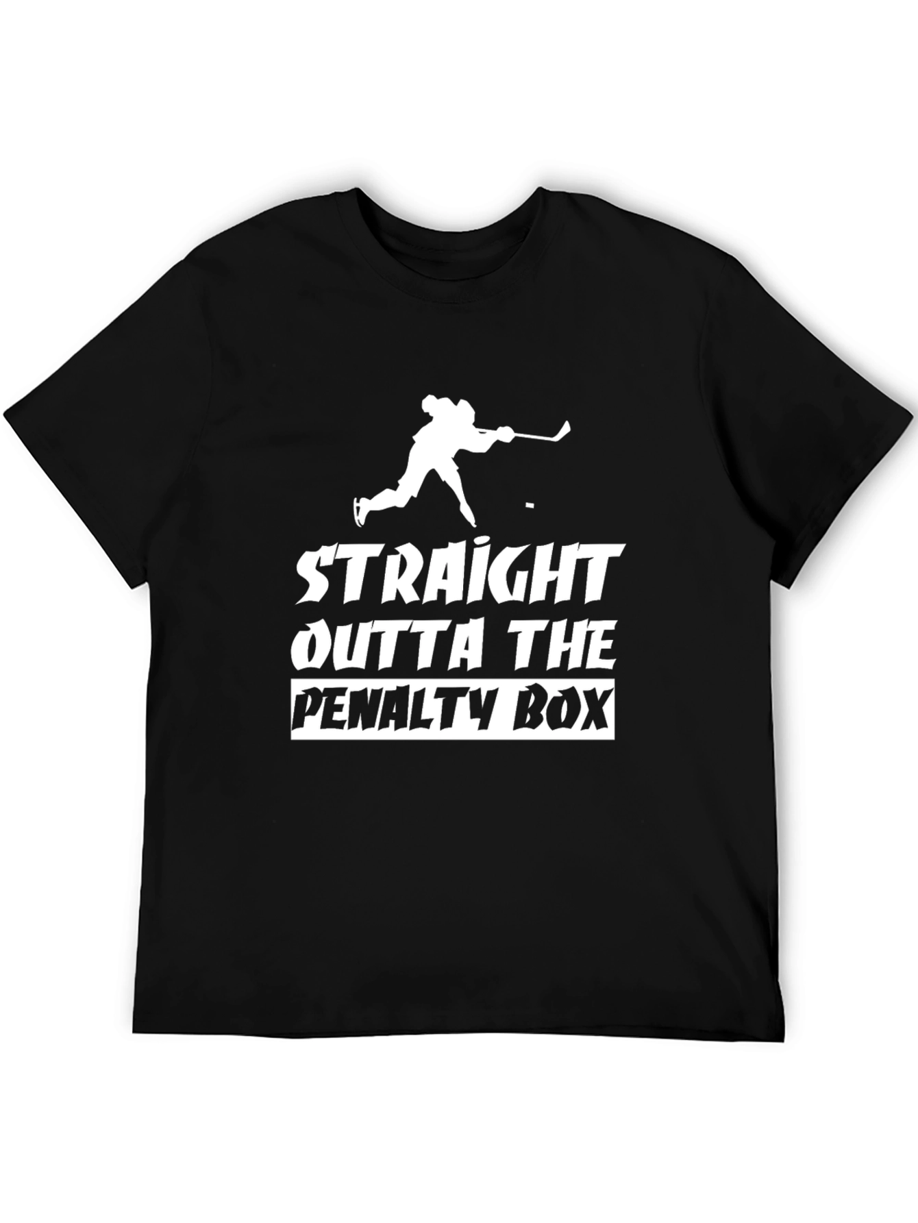 Straight Outta The Penalty Box T-Shirt Hockey Tee