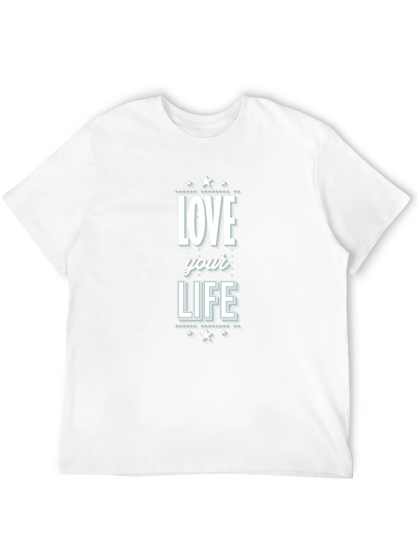 Love Your Life Graphic Tee - Black T-Shirt
