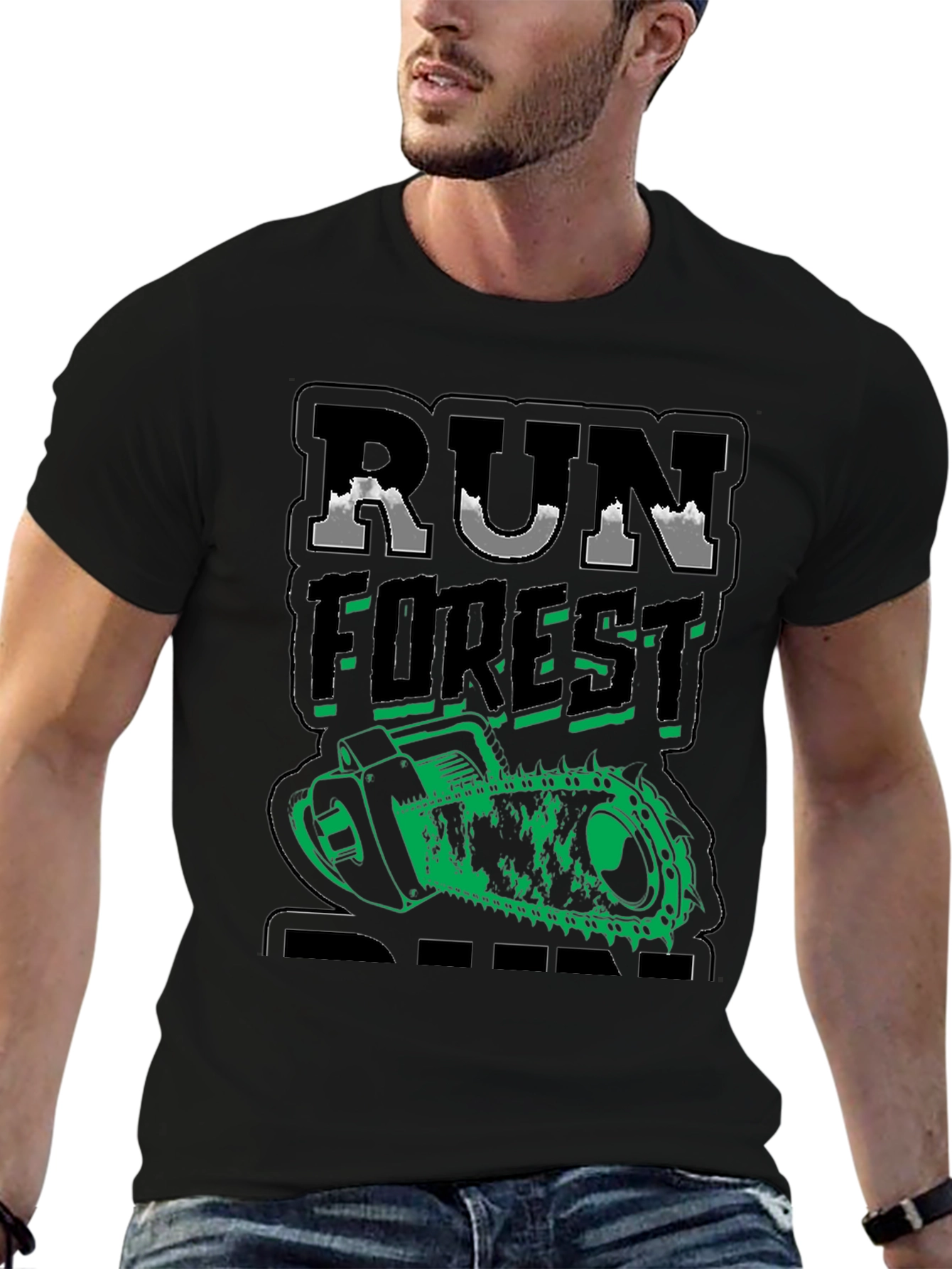 Run Forest Run Graphic Tee