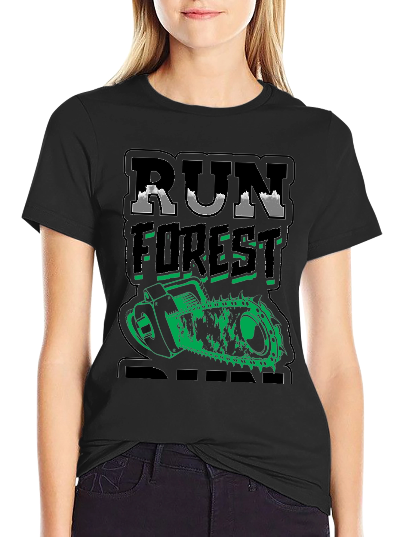 Run Forest Run Graphic Tee